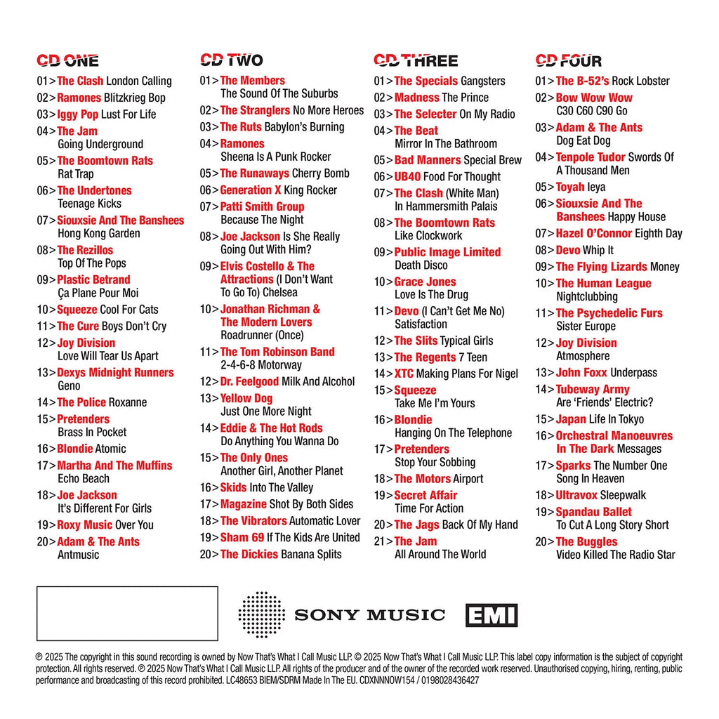 NOW That’s What I Call An Era: Sound Of The Suburbs (Special Edition 4CD)