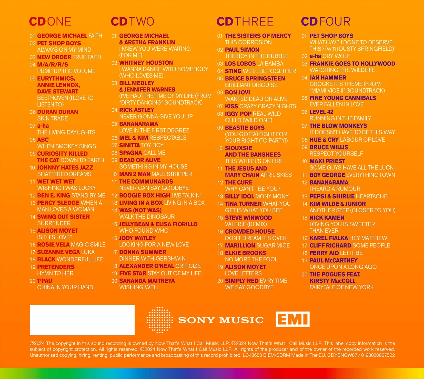 NOW - Yearbook 1987 (4CD)