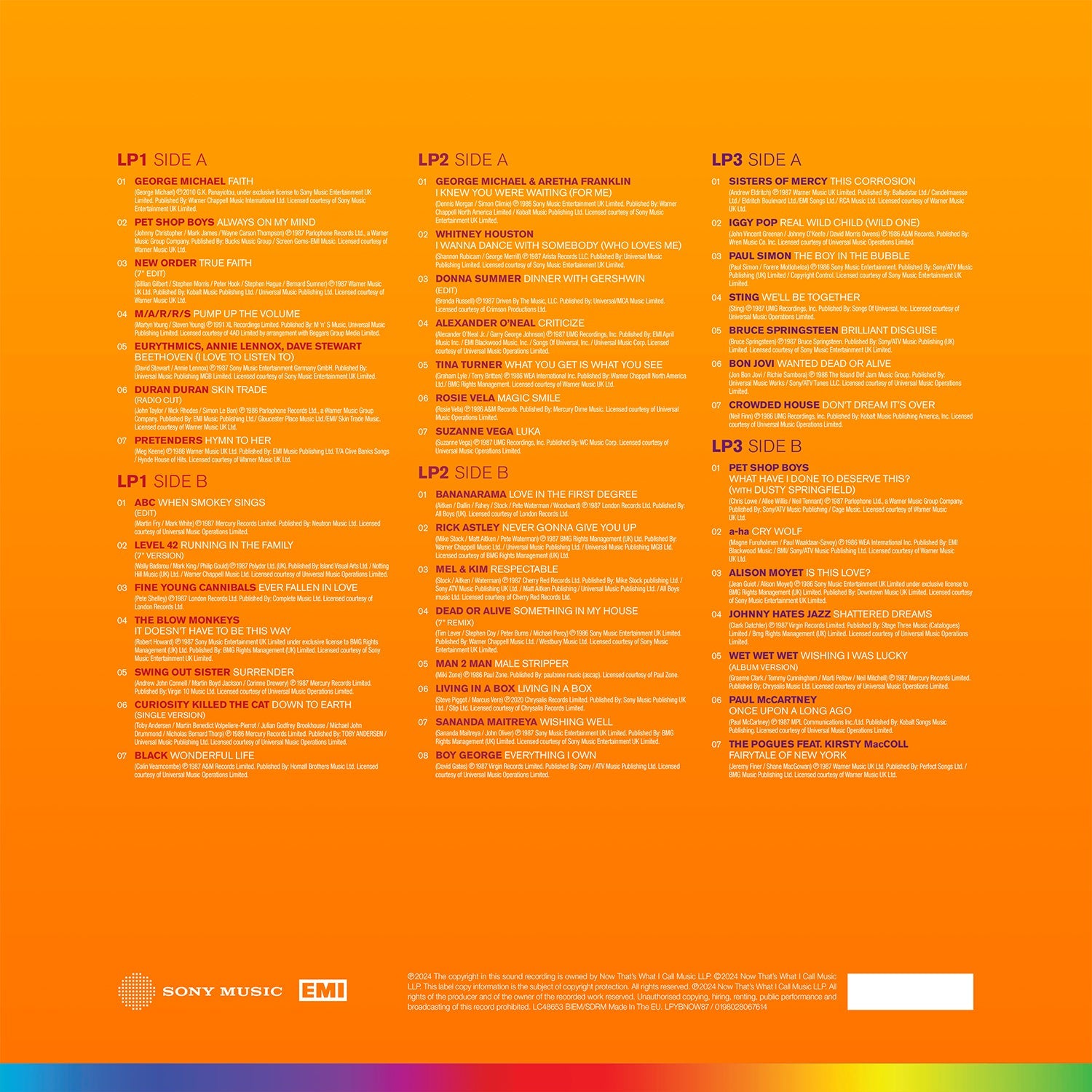NOW - Yearbook 1987 (3LP)