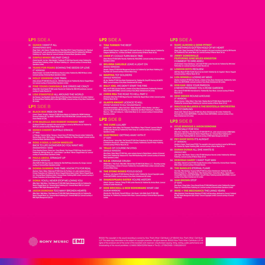 NOW – Yearbook 1989 (3LP)