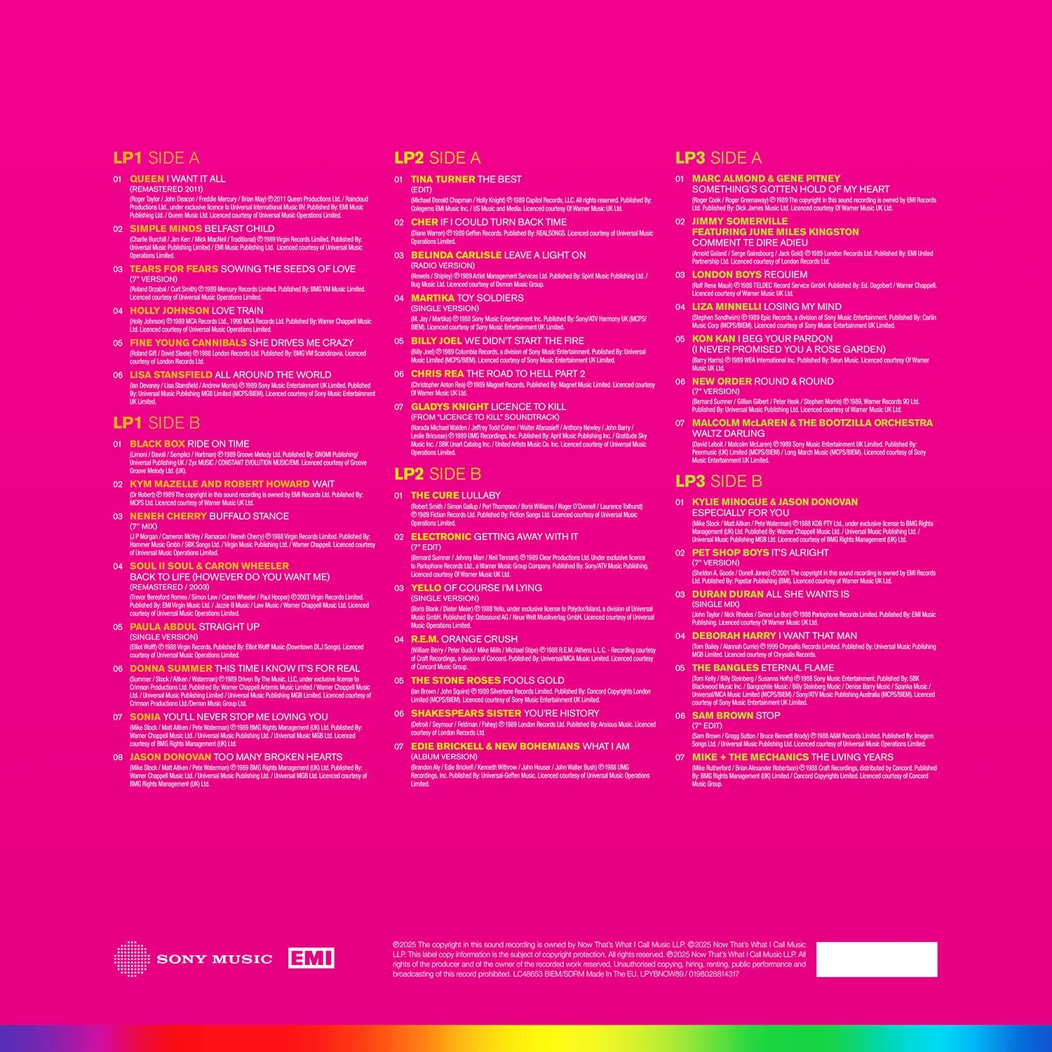 NOW – Yearbook 1989 (3LP)