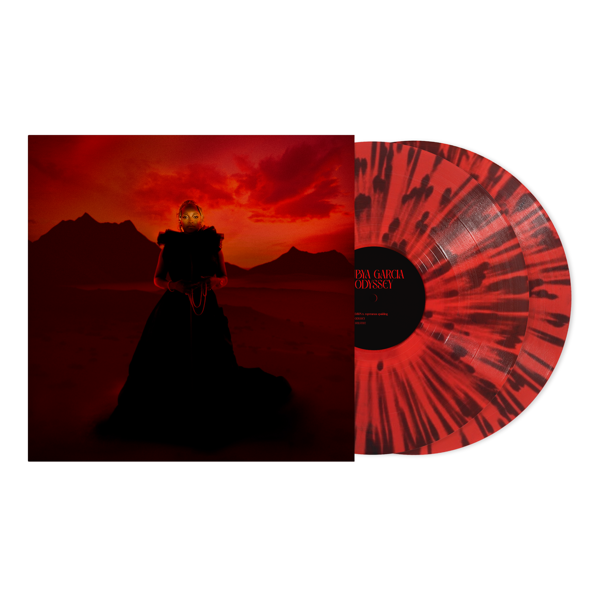 Odyssey: Red w/ Black Splatter Vinyl 2LP