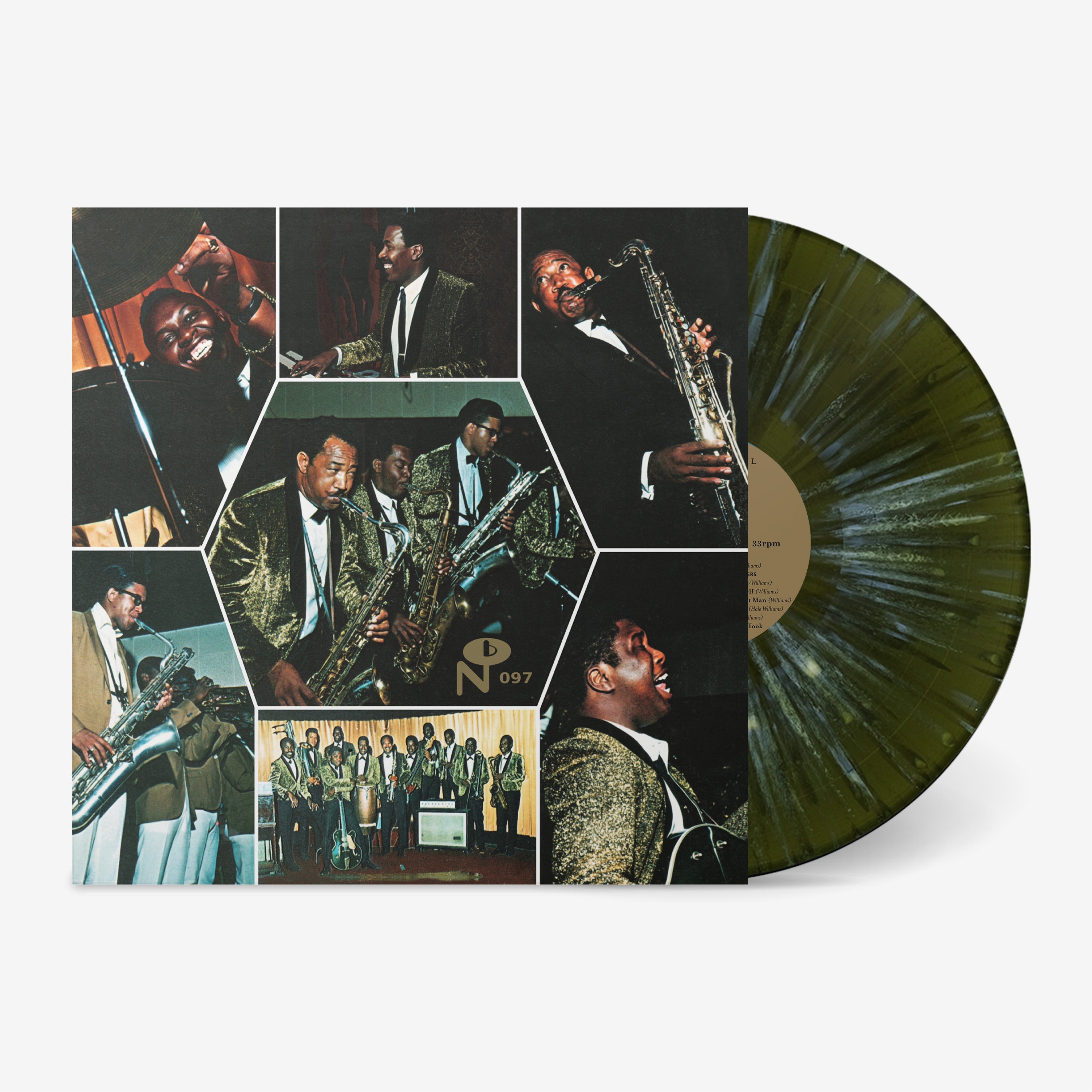 Eccentric Soul - The Saadia Label: Limited 'Super Funky Forest Green & Blue' Splatter Vinyl LP