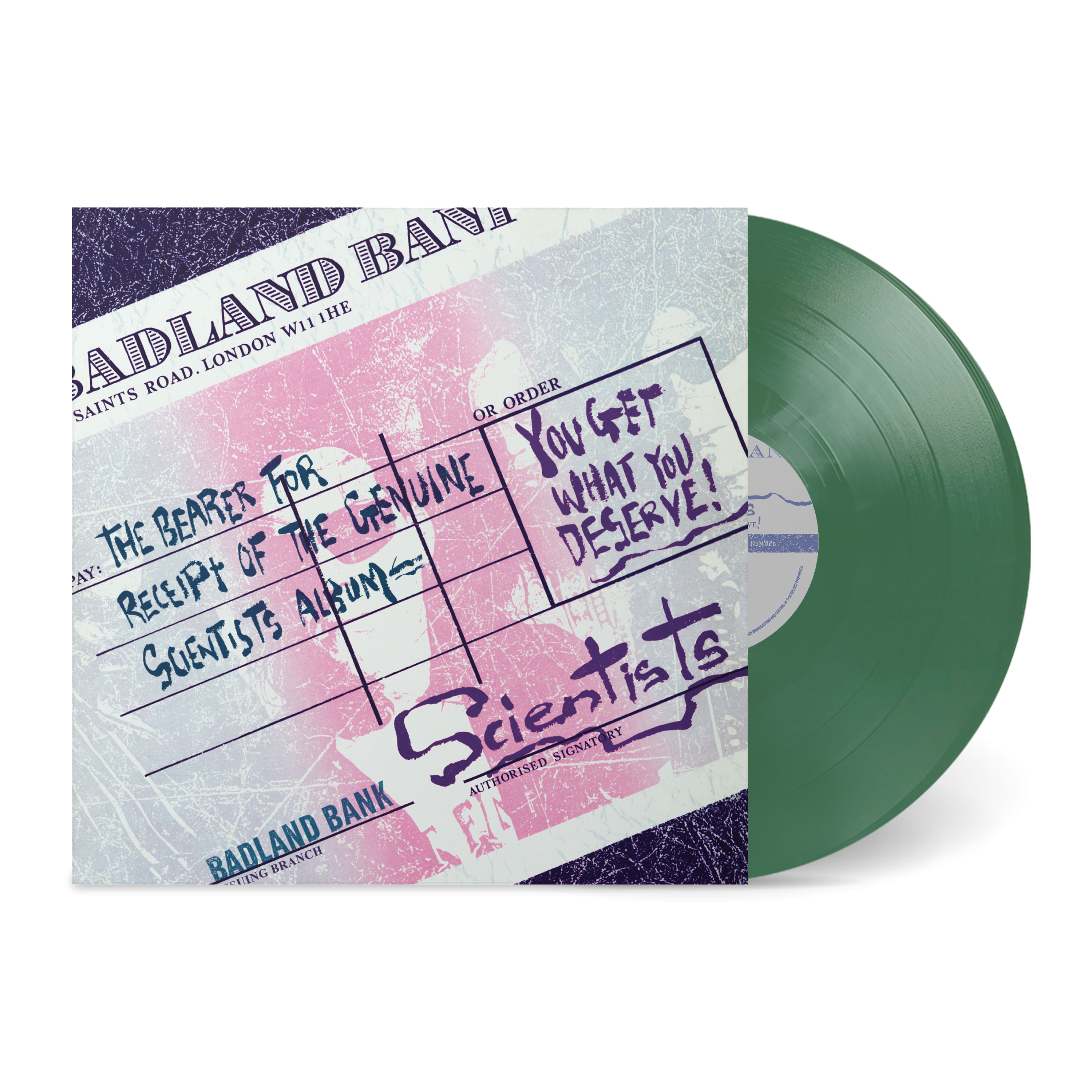You Get What You Deserve: Limited Green Opaque Vinyl LP
