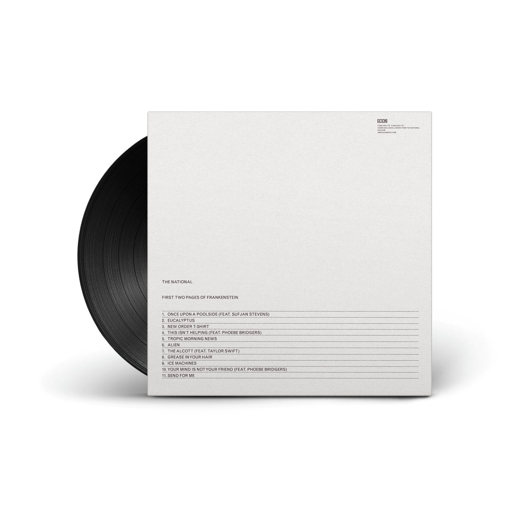 First Two Pages Of Frankenstein: Black Vinyl LP