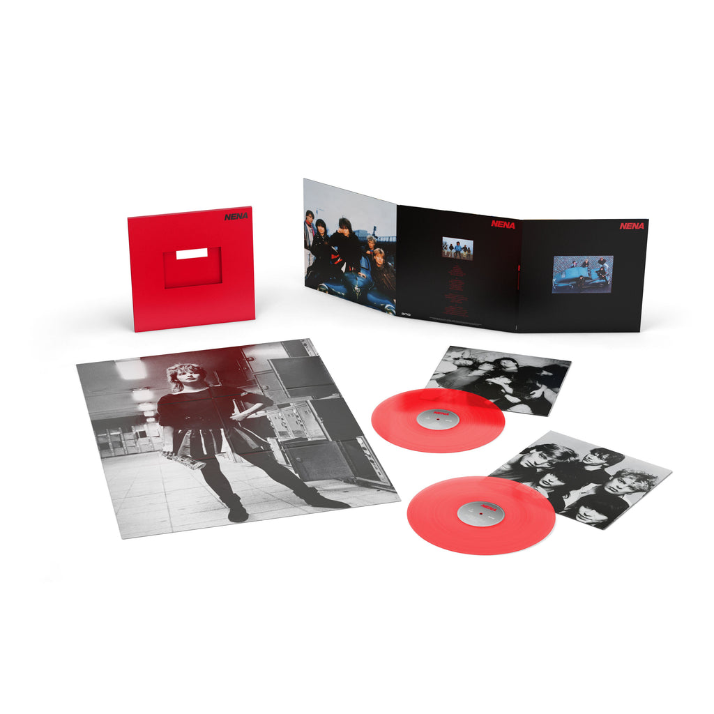 NENA (Remastered & Selected Works): Clear Red Colour Vinyl 2LP