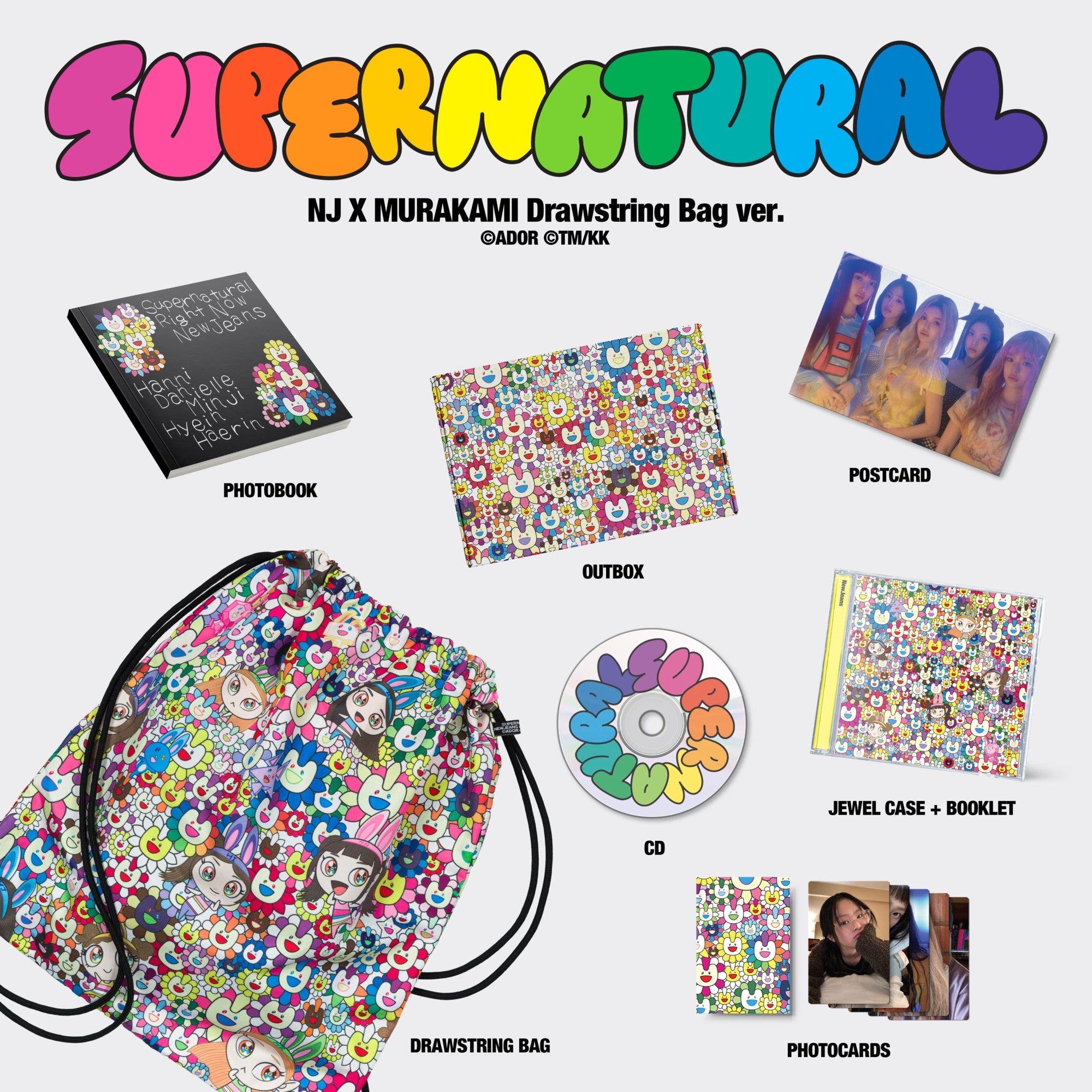 Supernatural (NJ X MURAKAMI - Drawstring Bag Version): CD