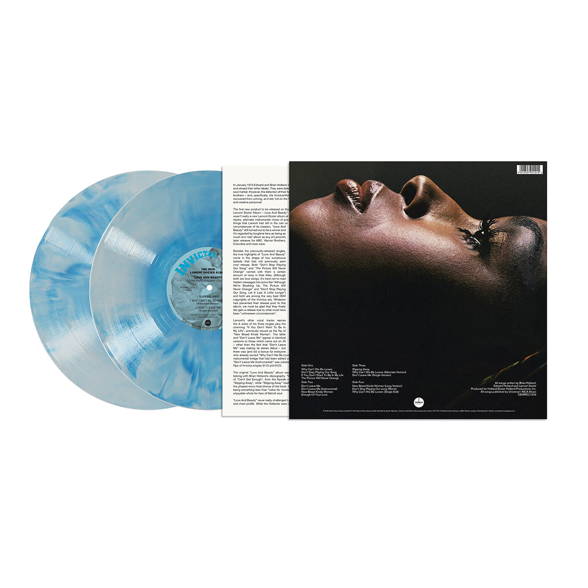 The New Lamont Dozier Album - Love and Beauty (50th Anniversary): Blue Marble Vinyl 2LP [RSD24]
