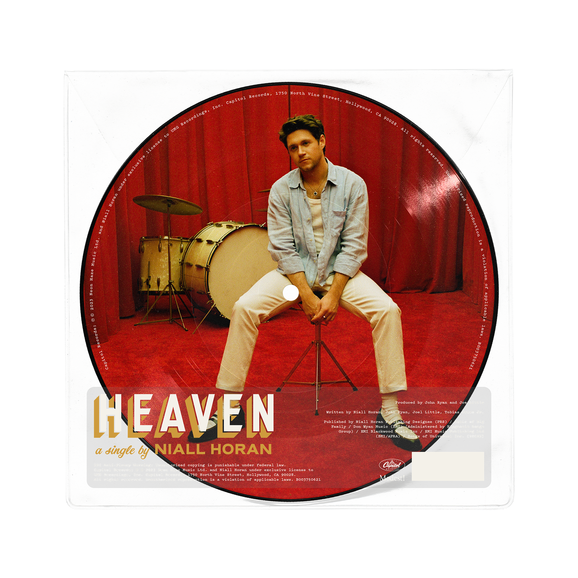 Heaven: Limited Picture Disc Vinyl 7” Single