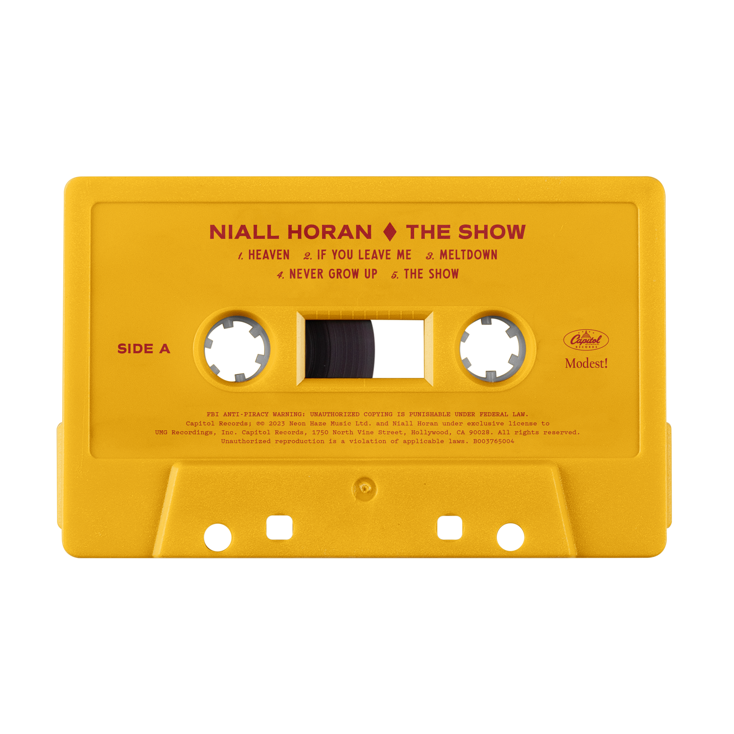 The Show: Limited Yellow Cassette