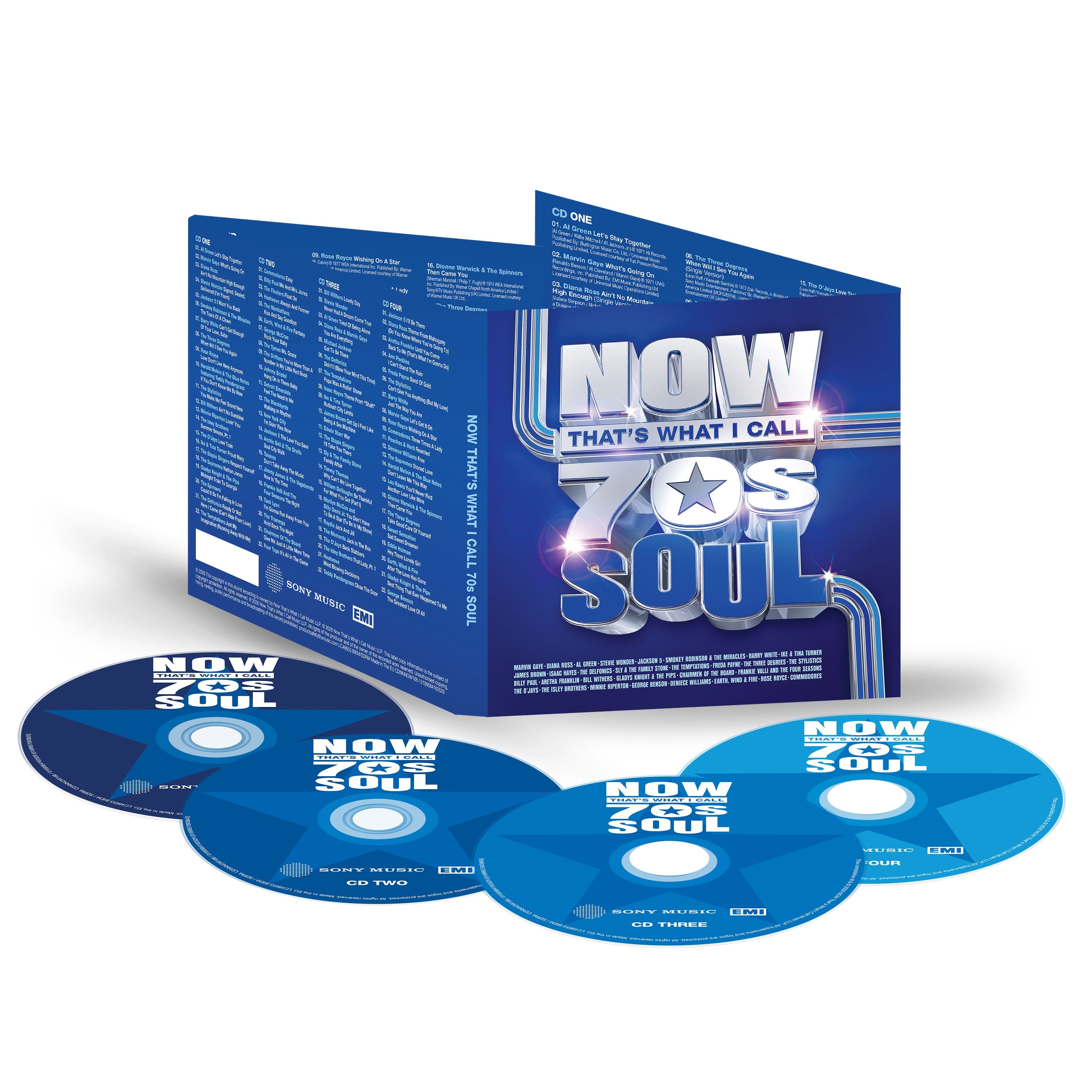 NOW That's What I Call 70s Soul (4CD)