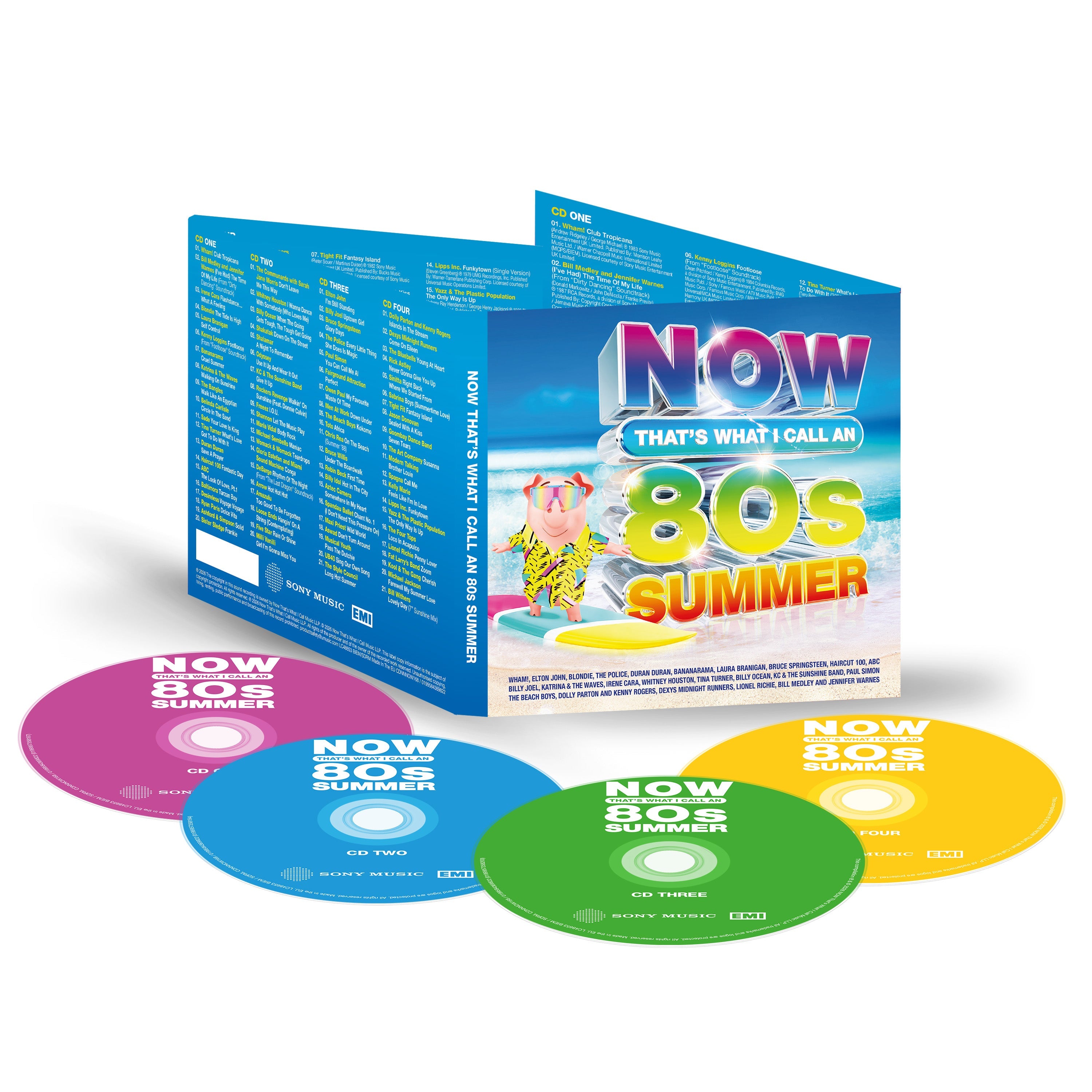 NOW That’s What I Call An 80s Summer (4CD)