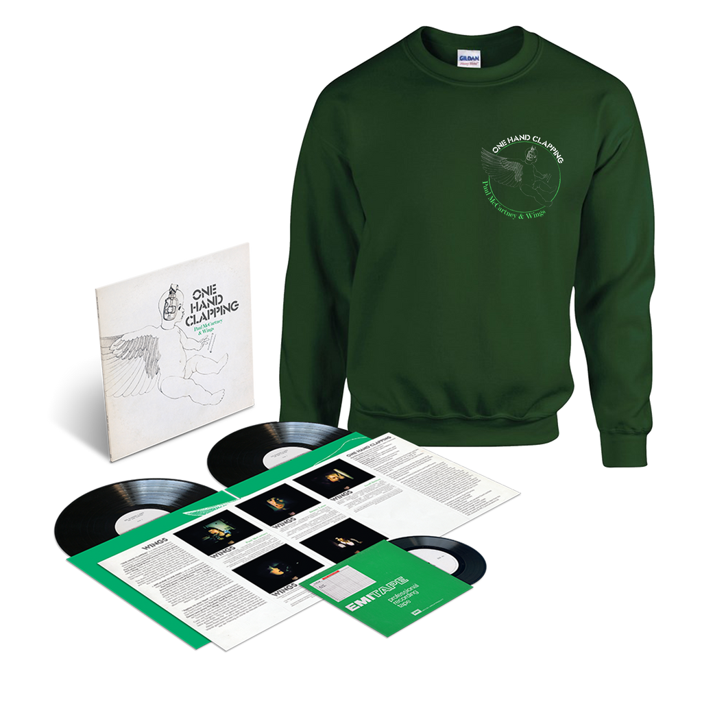 One Hand Clapping: Limited Vinyl 2LP (w/ Bonus 7") + Crewneck