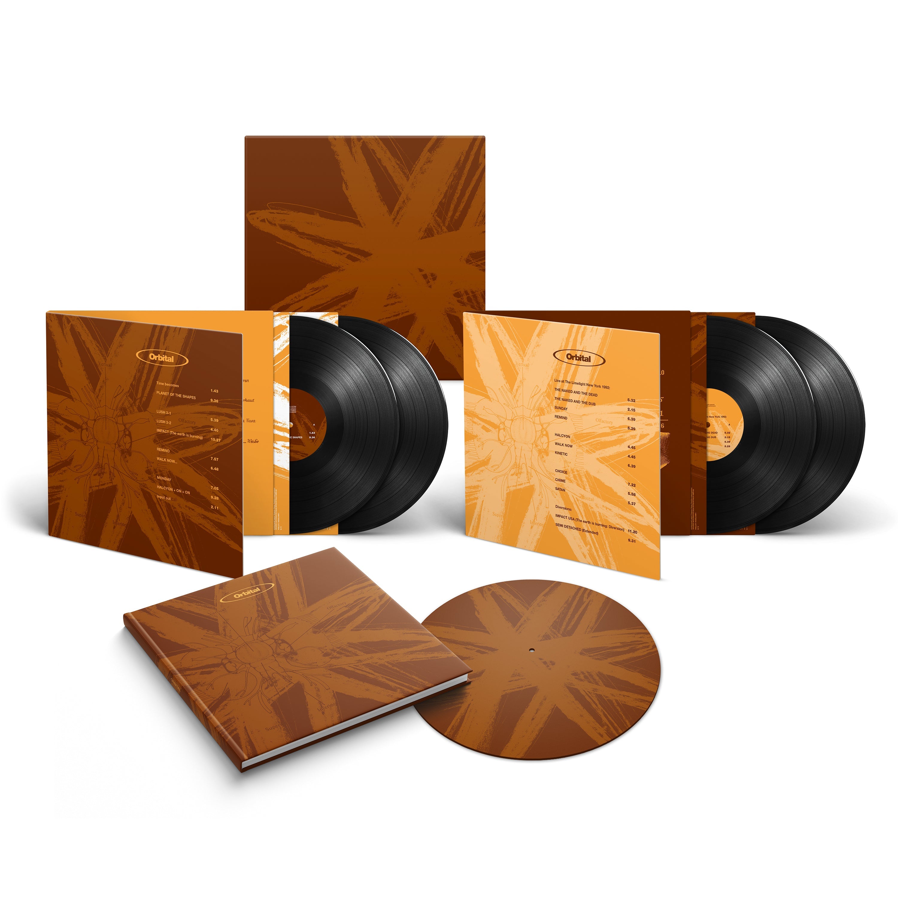 Orbital (The Brown Album): Limited Edition 4LP Vinyl Box Set