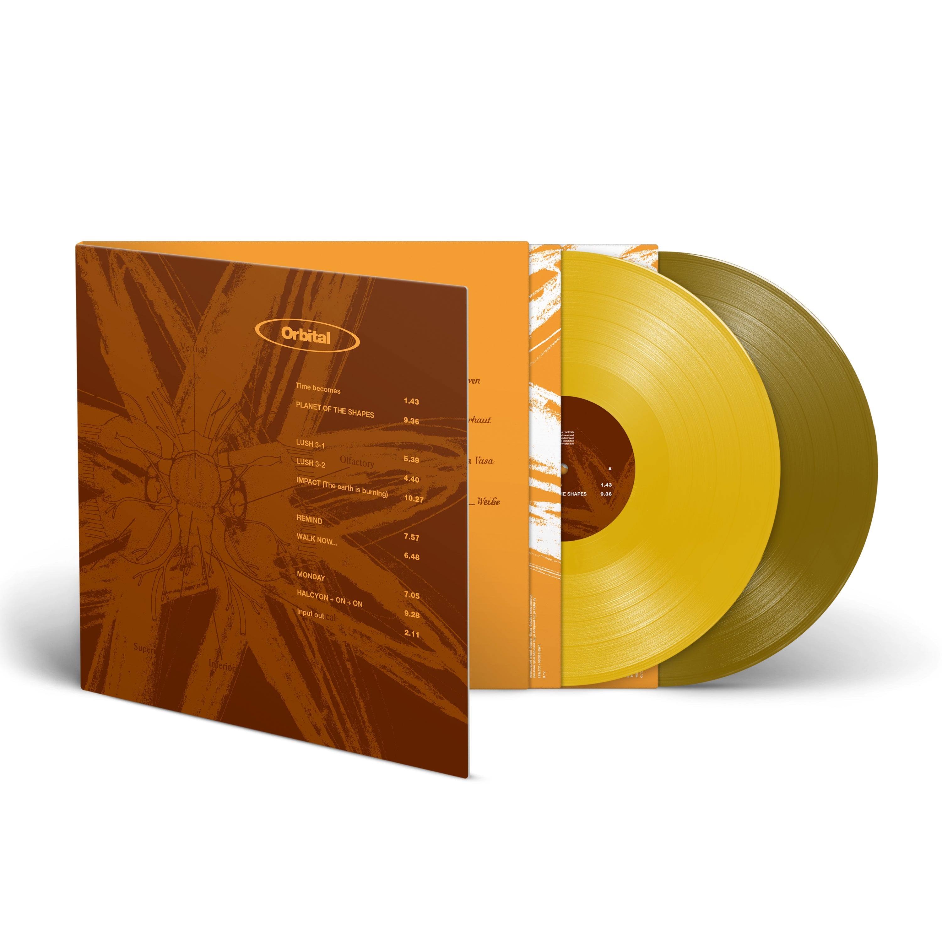 Orbital (The Brown Album): Limited Brown & Orange Vinyl 2LP