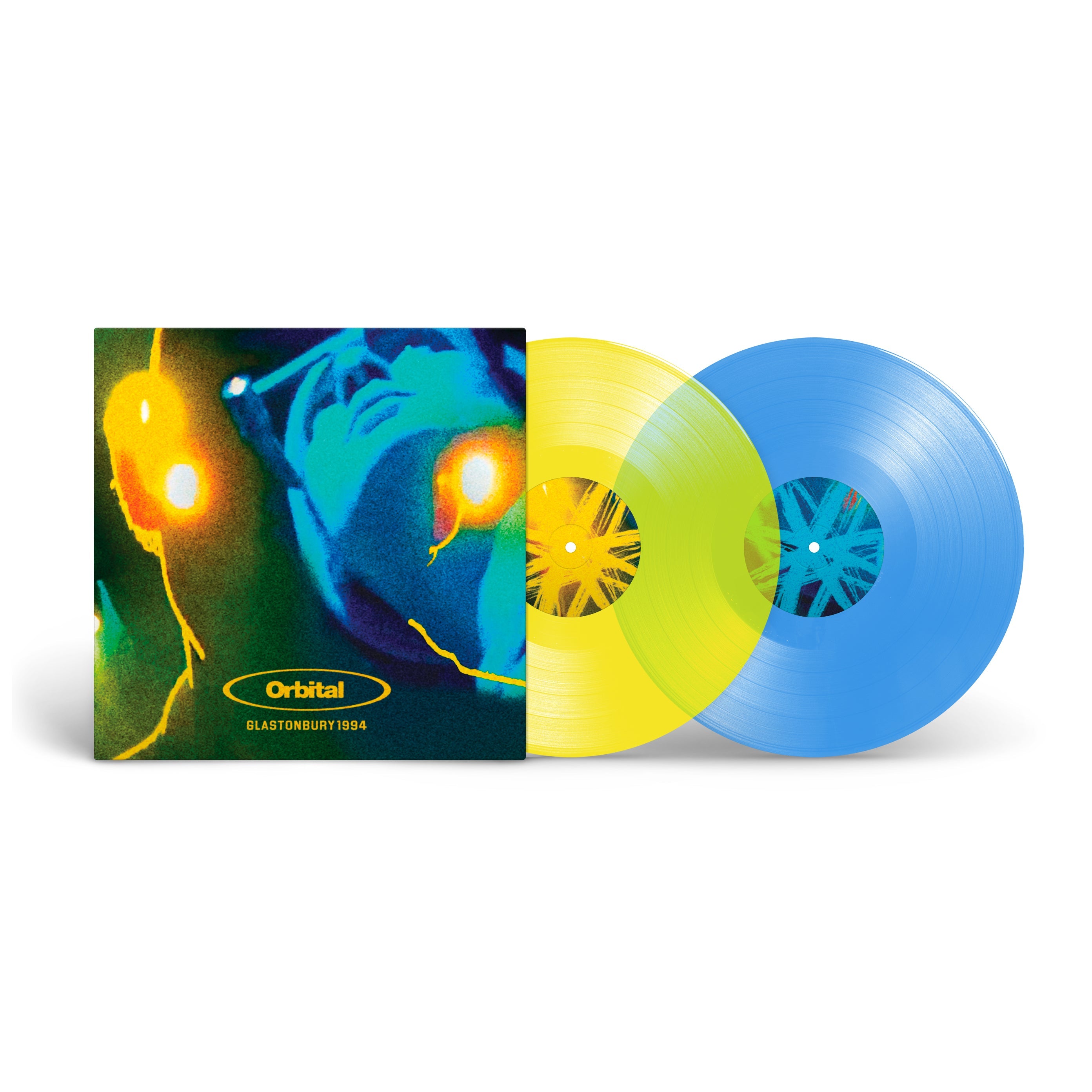 Glastonbury 1994: Transparent Yellow & Blue Vinyl 2LP