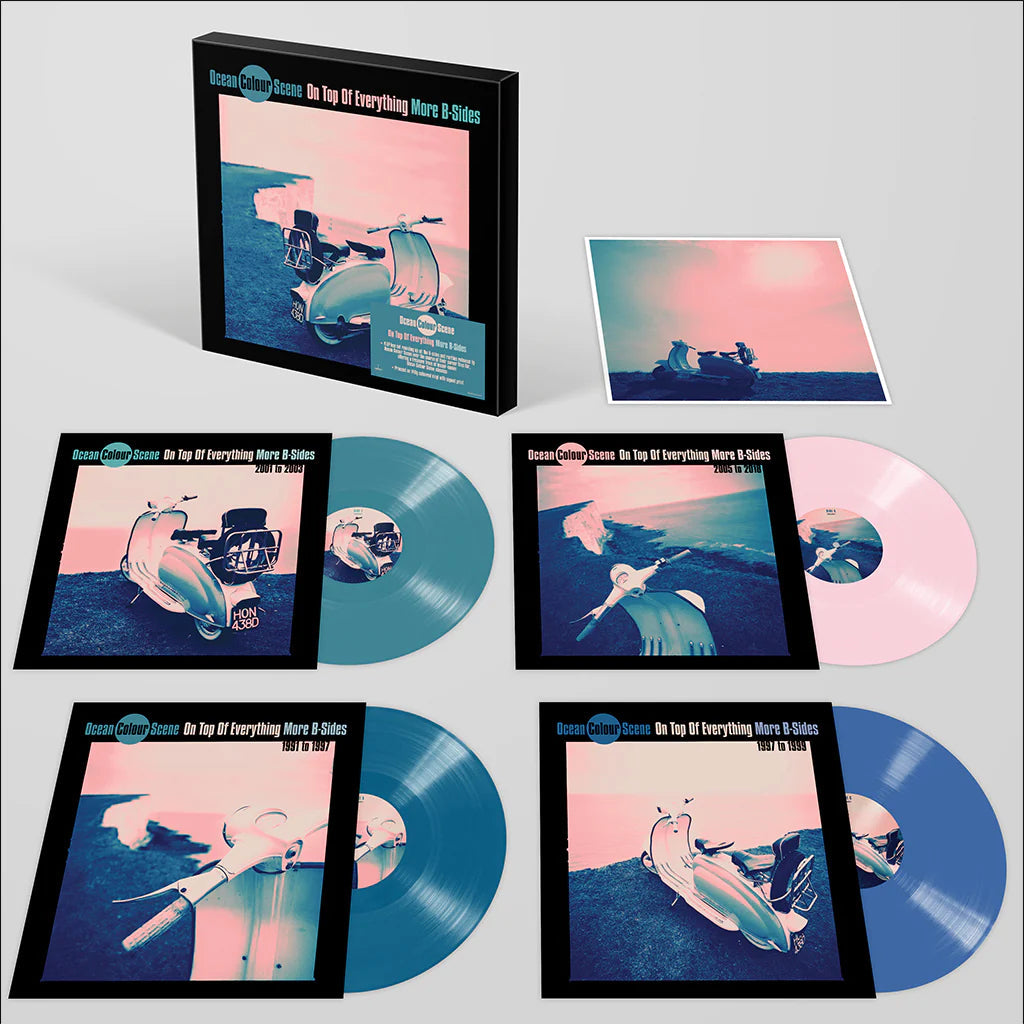 On Top Of Everything - More B sides: Colour Vinyl 4LP + Signed Print