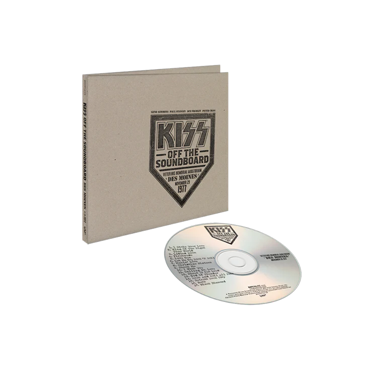 KISS Off The Soundboard - Live In Des Moines: CD