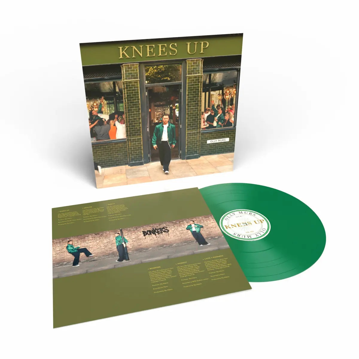 Knees Up: Transparent Green Vinyl LP