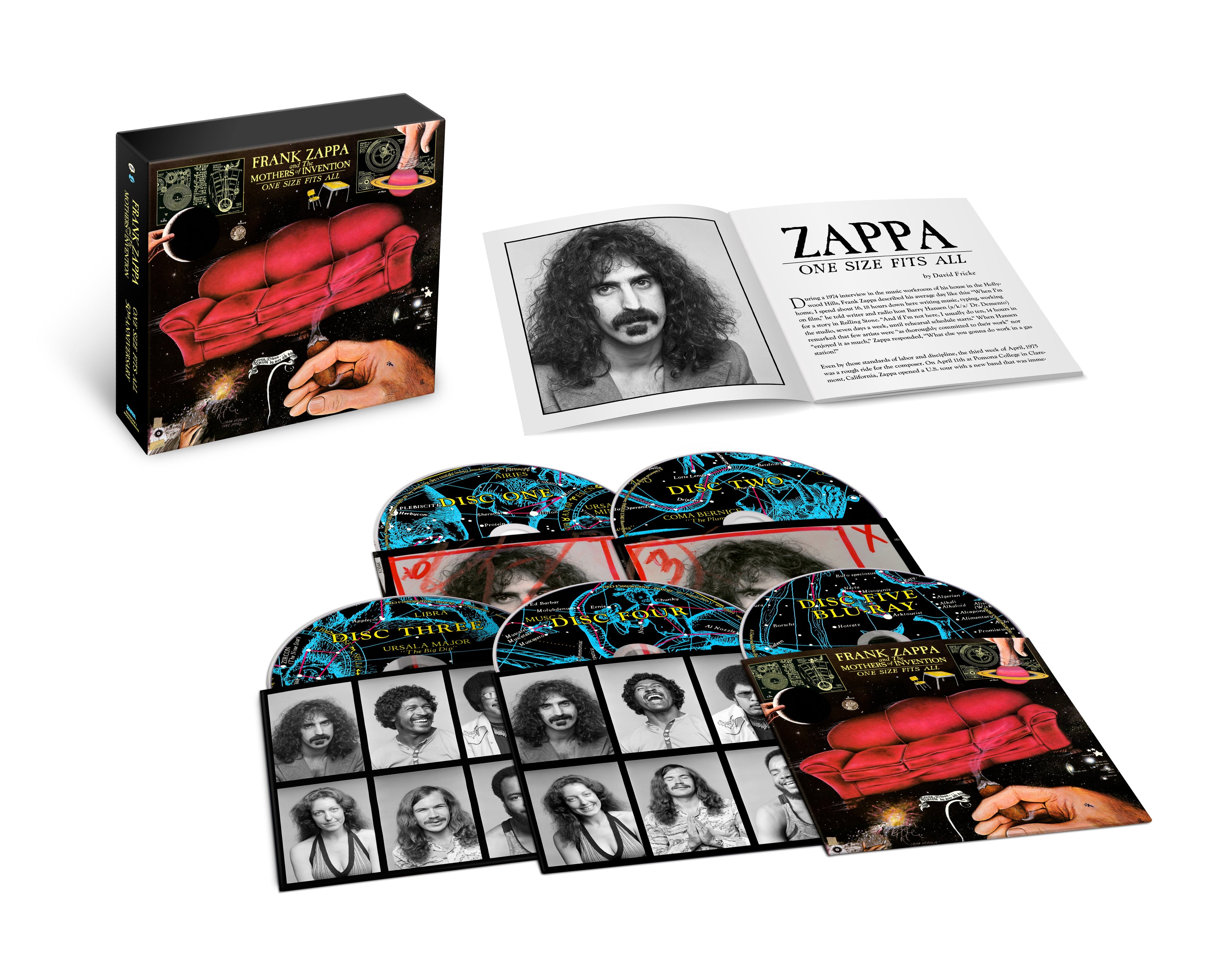 One Size Fits All (50th Anniversary) 4CD + Blu Ray