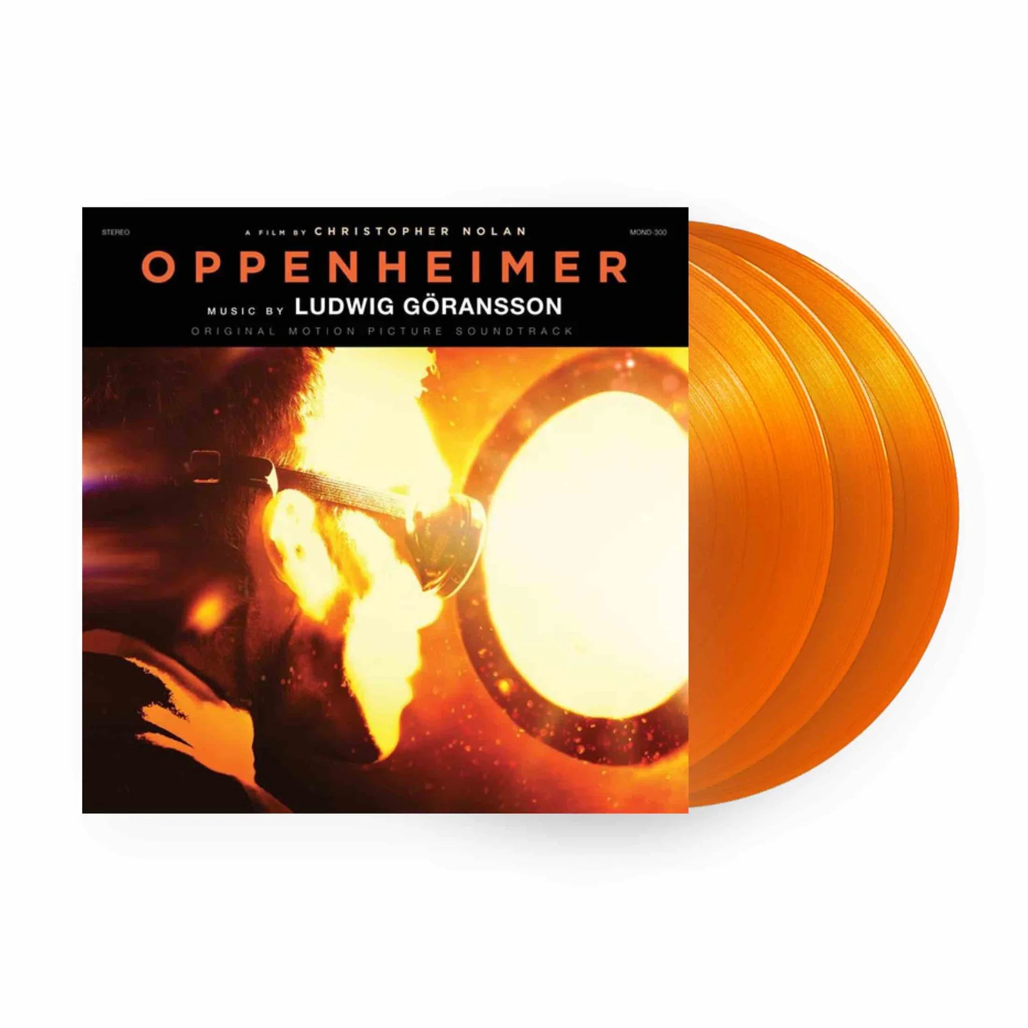 A Film By Christopher Nolan - Oppenheimer (Original Soundtrack): Limited Opaque Orange Vinyl 3LP