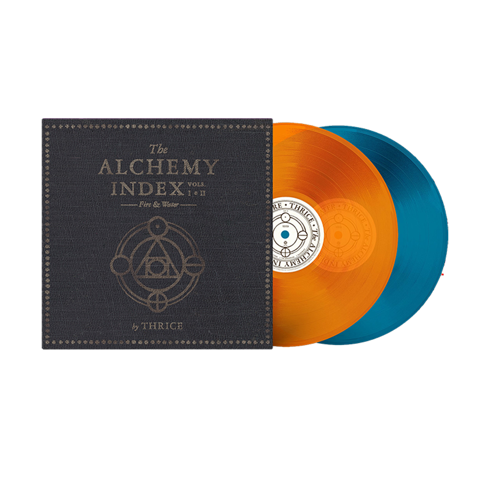 The Alchemy Index Vols. I & II: Fire & Water: Orange Crush & Sea Blue 2LP
