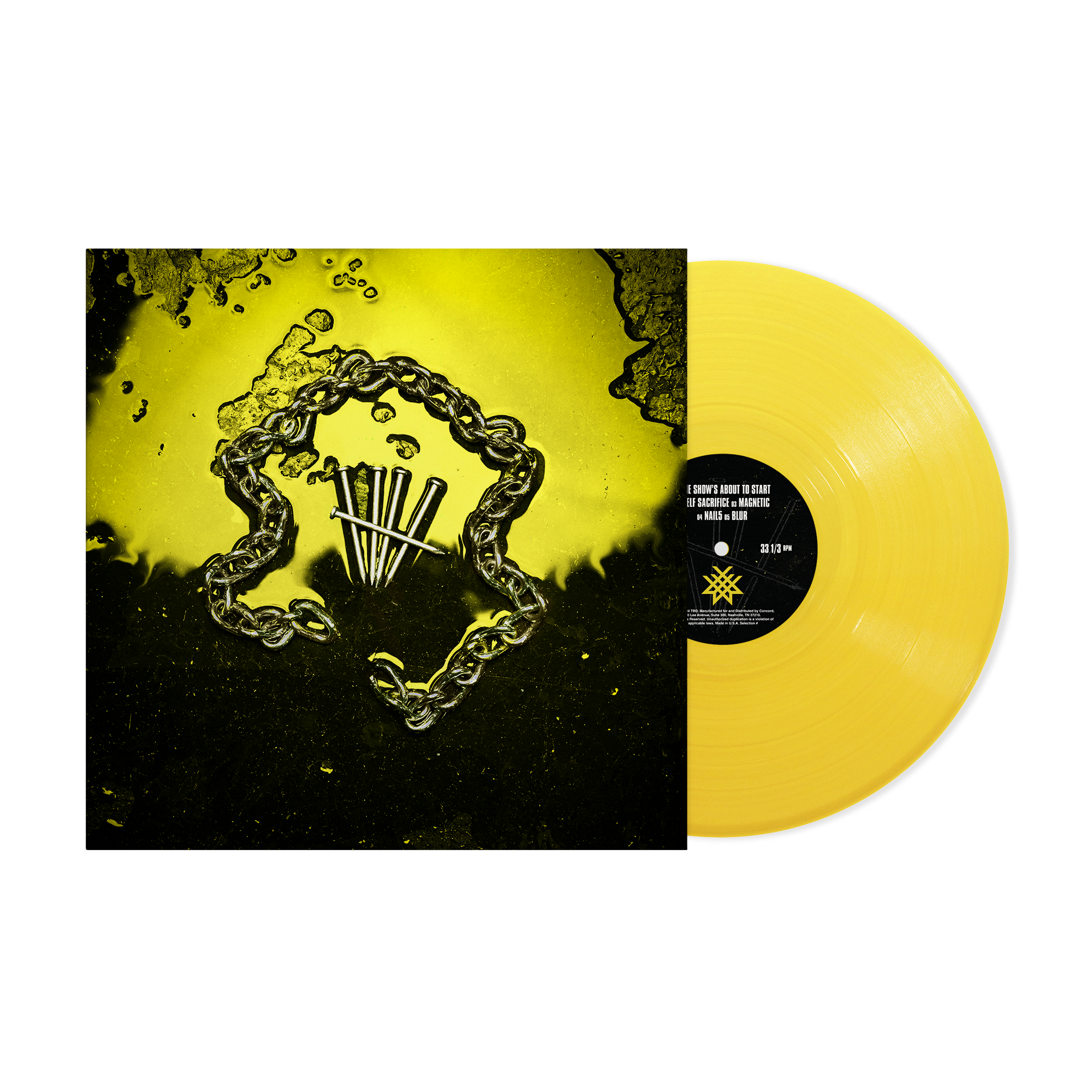 STIGMA: Limited Yellow Vinyl LP