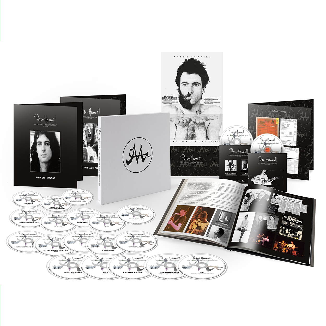 The Charisma & Virgin Recordings 1971-1986: 18CD + Blu Ray Boxset