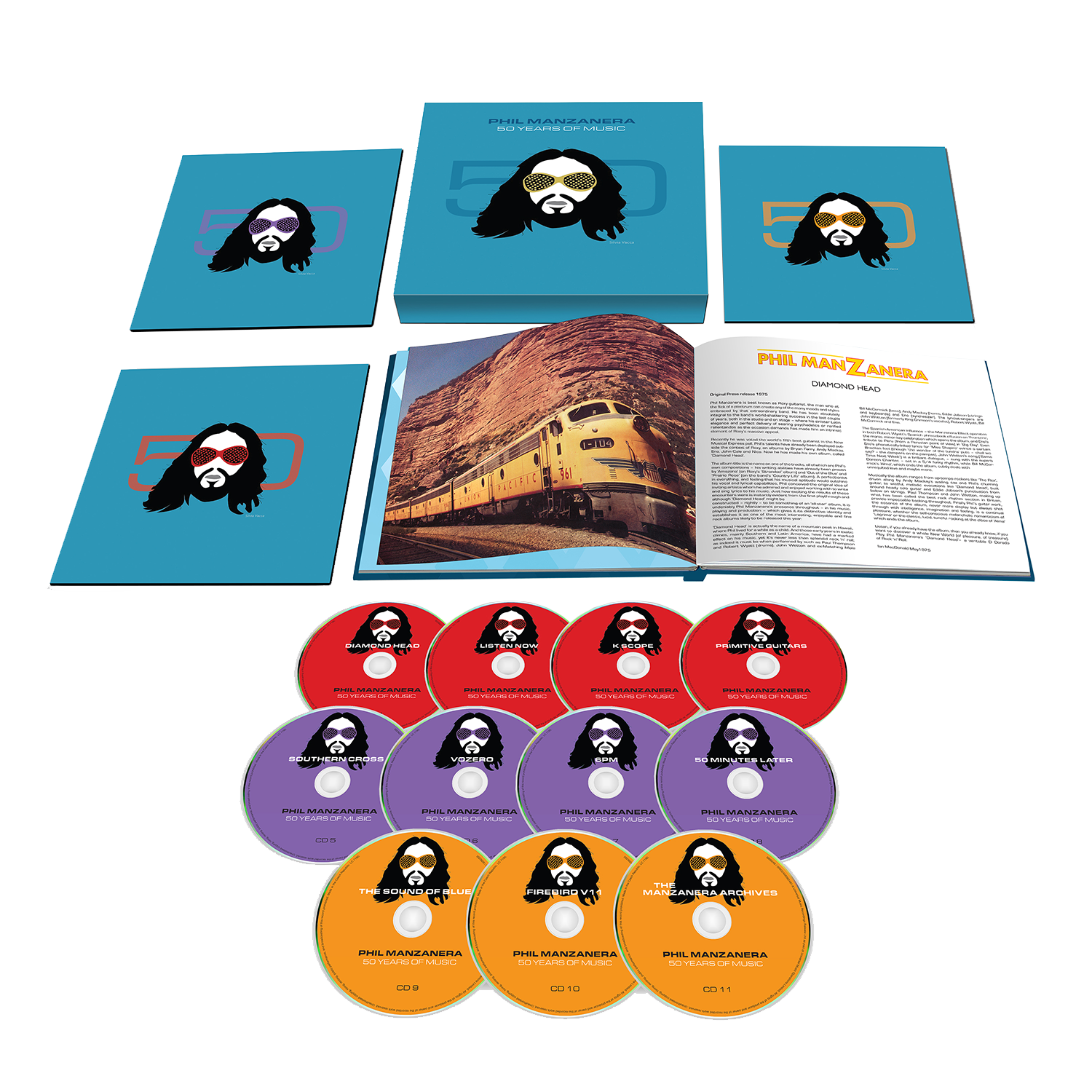 50 Years Of Music (1975 - 1982 Rarities): 11CD Box Set