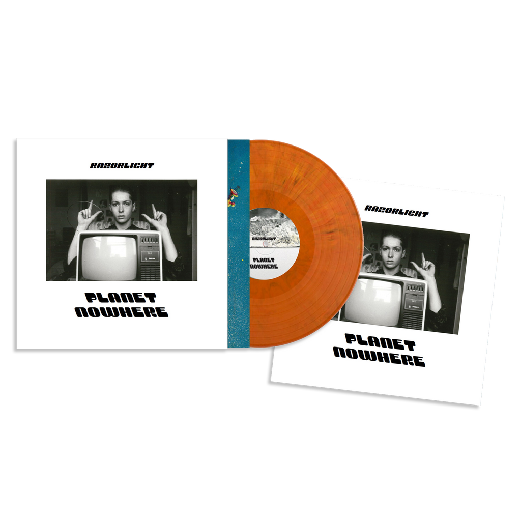 Planet Nowhere: Limited Orange Marble Vinyl LP + Signed Print