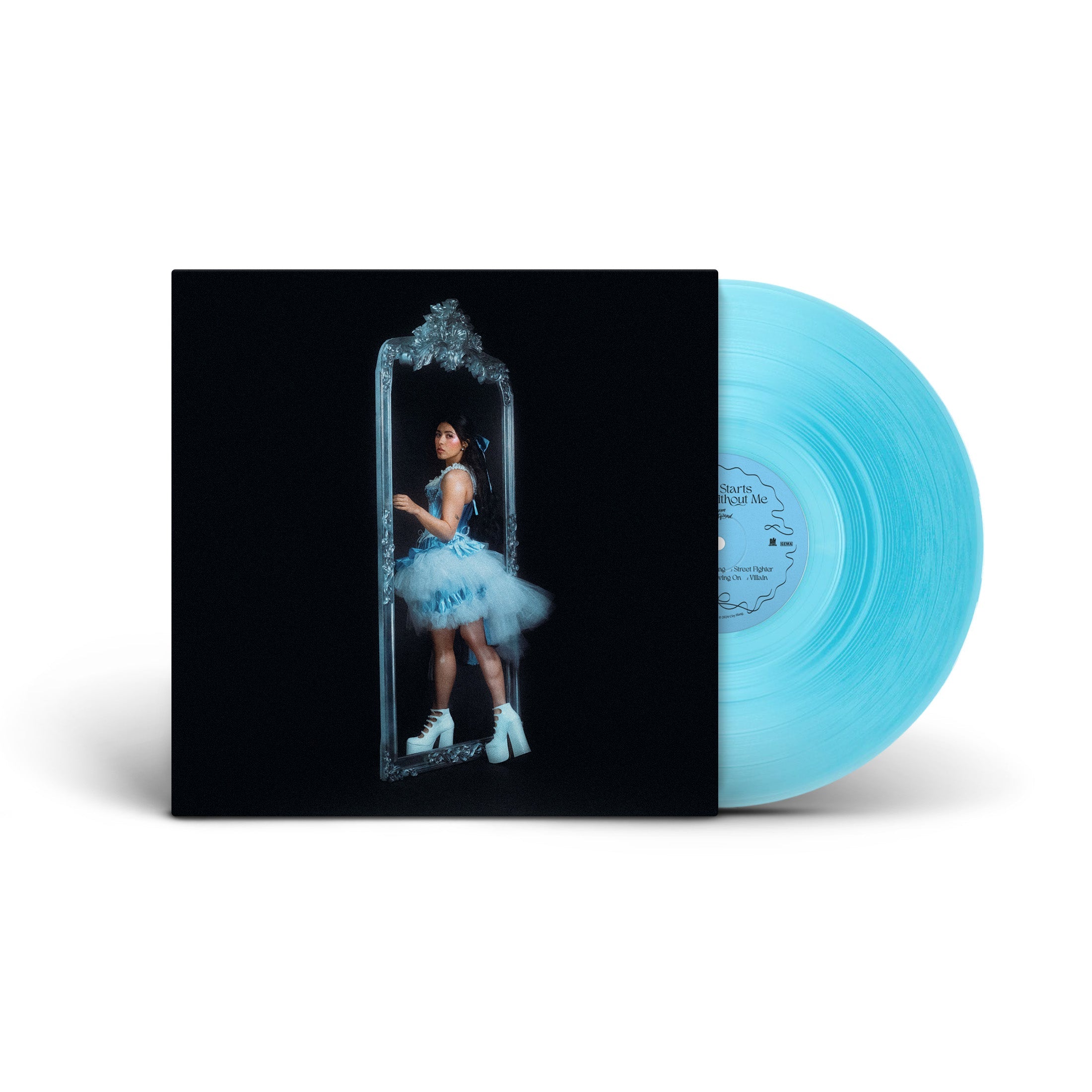 Mirror Starts Moving Without Me: Limited Curacao Blue Vinyl LP