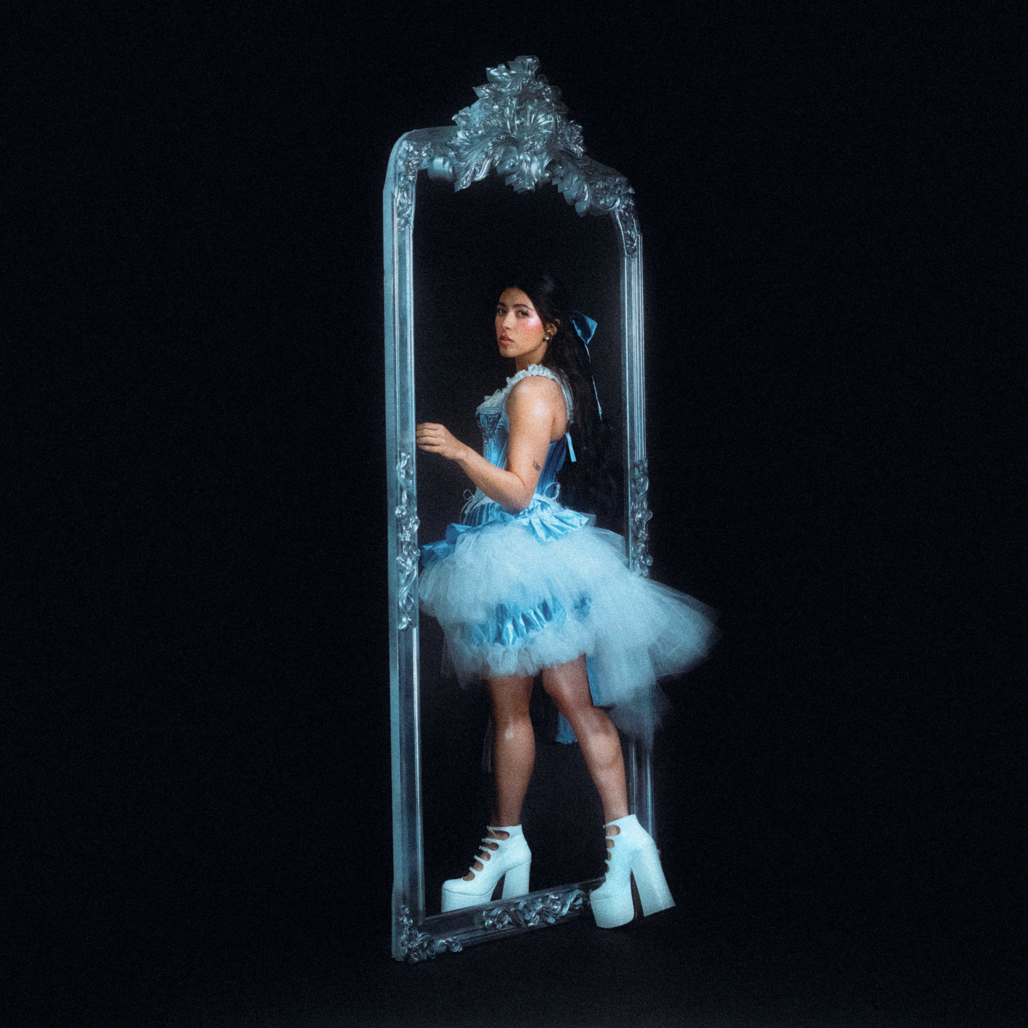 Mirror Starts Moving Without Me: Limited Curacao Blue Vinyl LP
