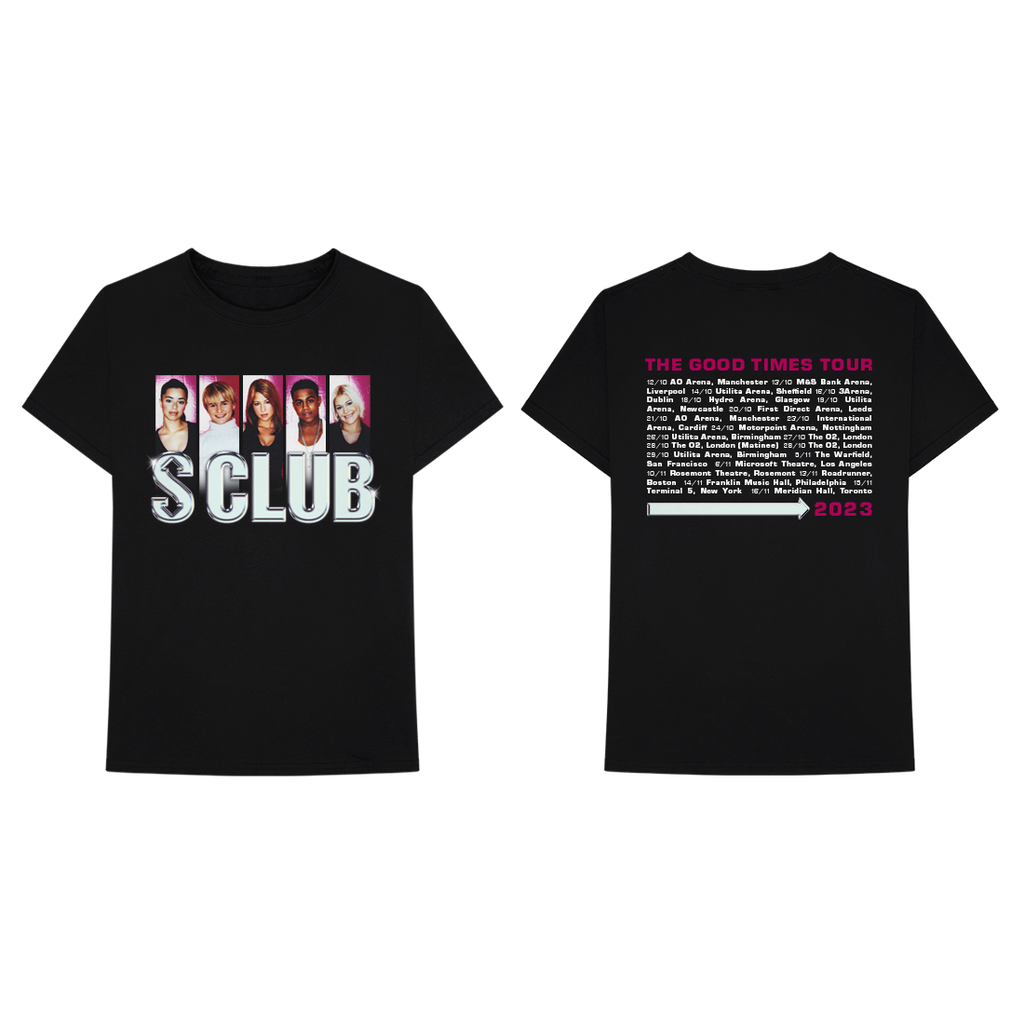 S Club: Picture Disc Vinyl LP, Tour T-Shirt & Programme