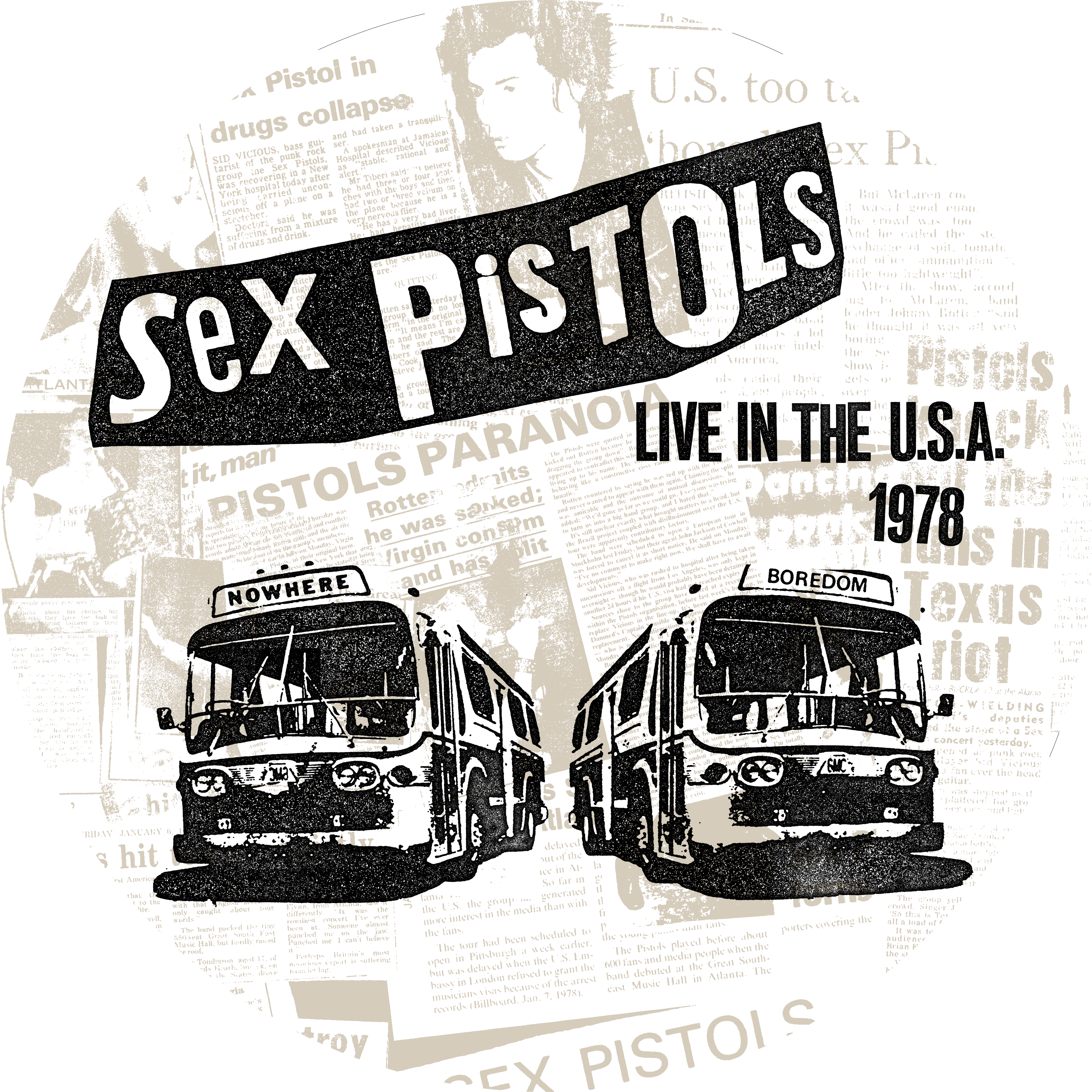 Live In The USA 1978: Vinyls + Slipmat