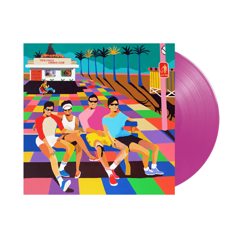 Keep On Smiling: Magenta Vinyl LP