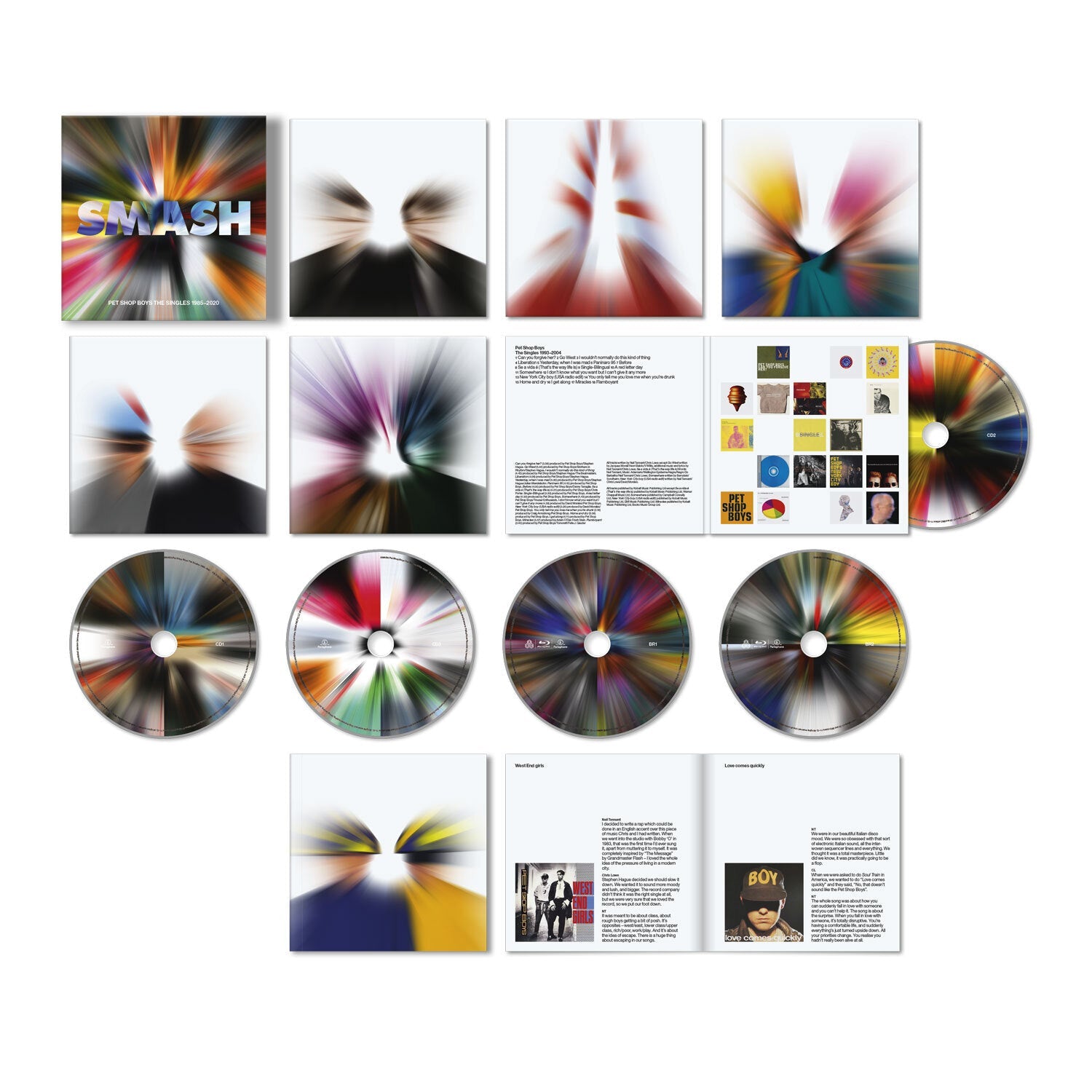 SMASH - The Singles 1985-2020: 3CD + 2 Blu-Ray Box Set