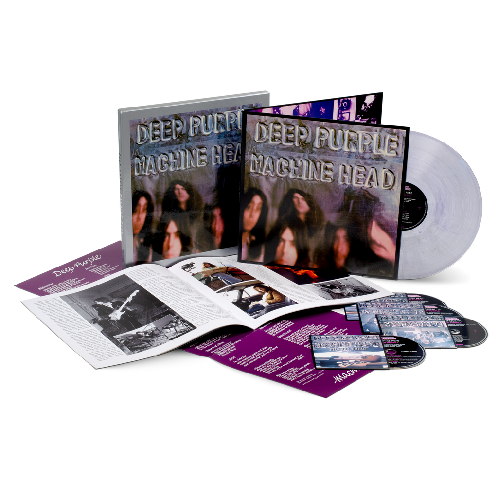 Machine Head (50th Anniversary); Limited Deluxe Vinyl LP, 3CD + Blu-Ray Box Set