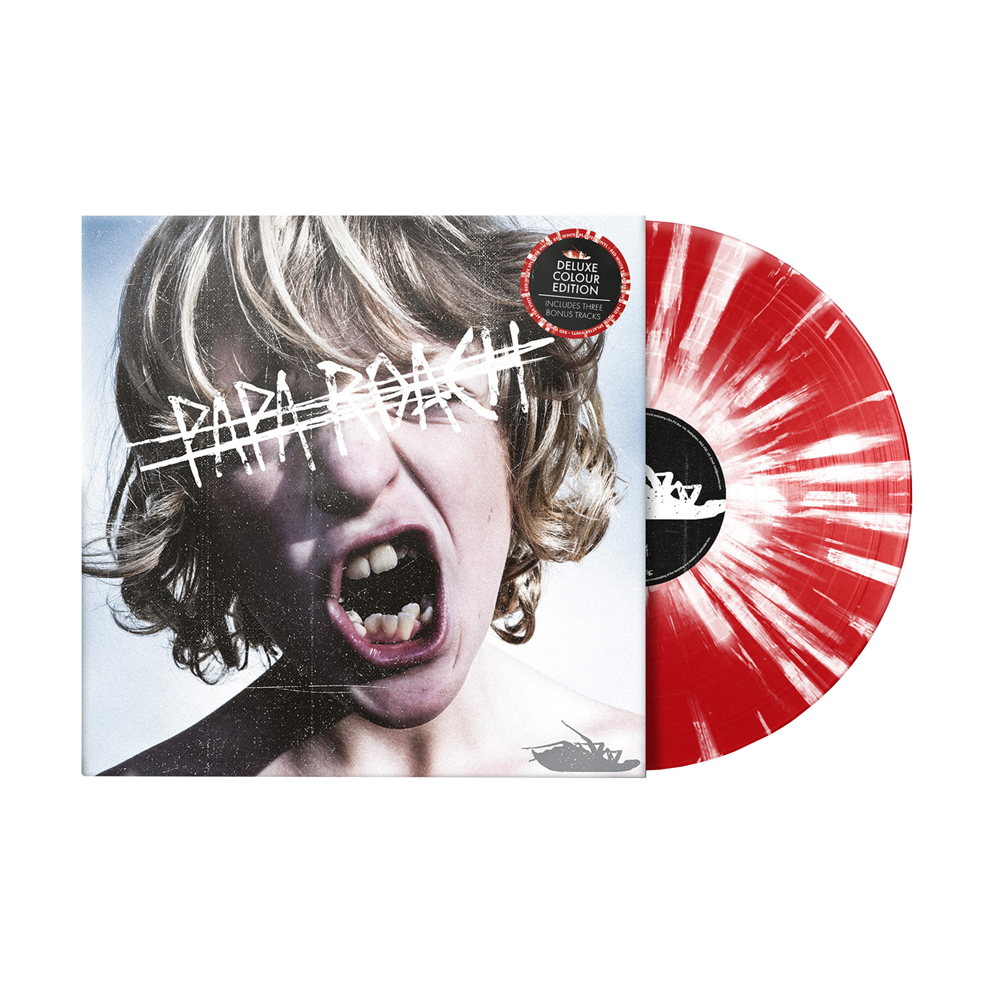 Crooked Teeth: Limited Red w White Splatter Vinyl LP