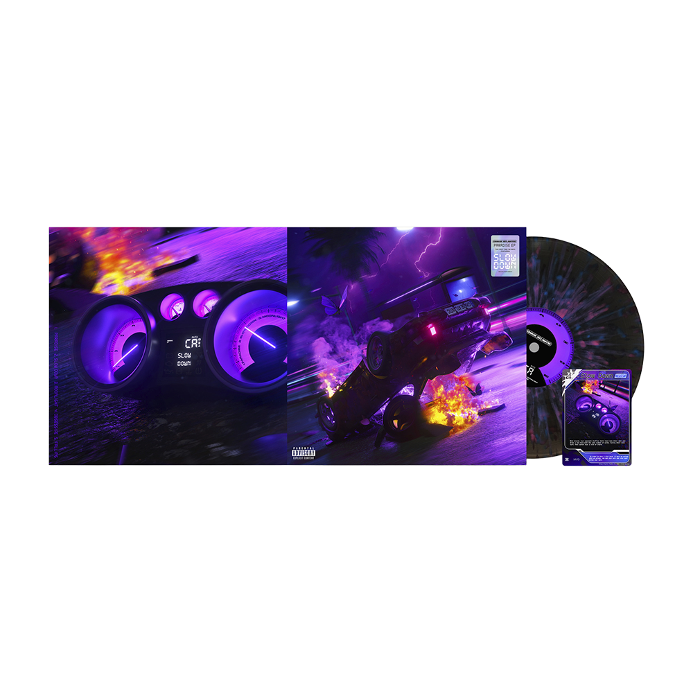Paradise: Pink & Blue Splatter Black Ice Vinyl LP