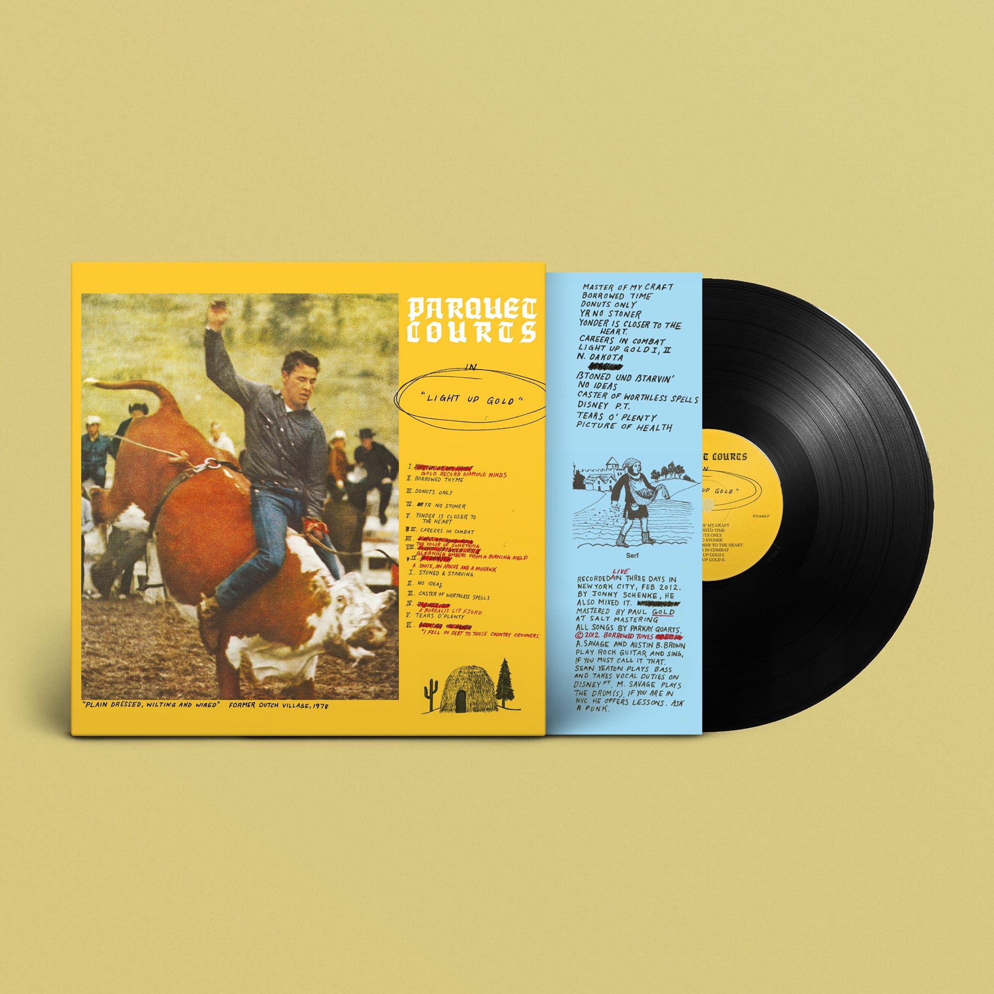 Light Up Gold: Black Vinyl LP