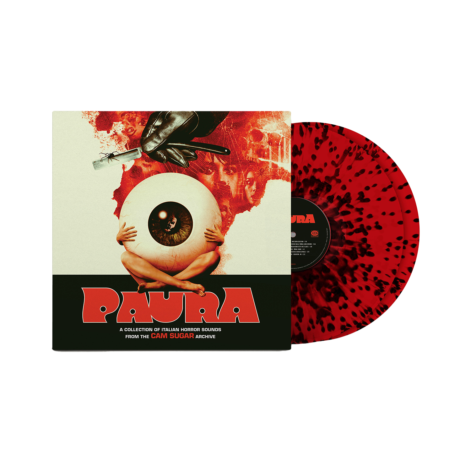Paura: Limited Red + Black Splatter Vinyl 2LP