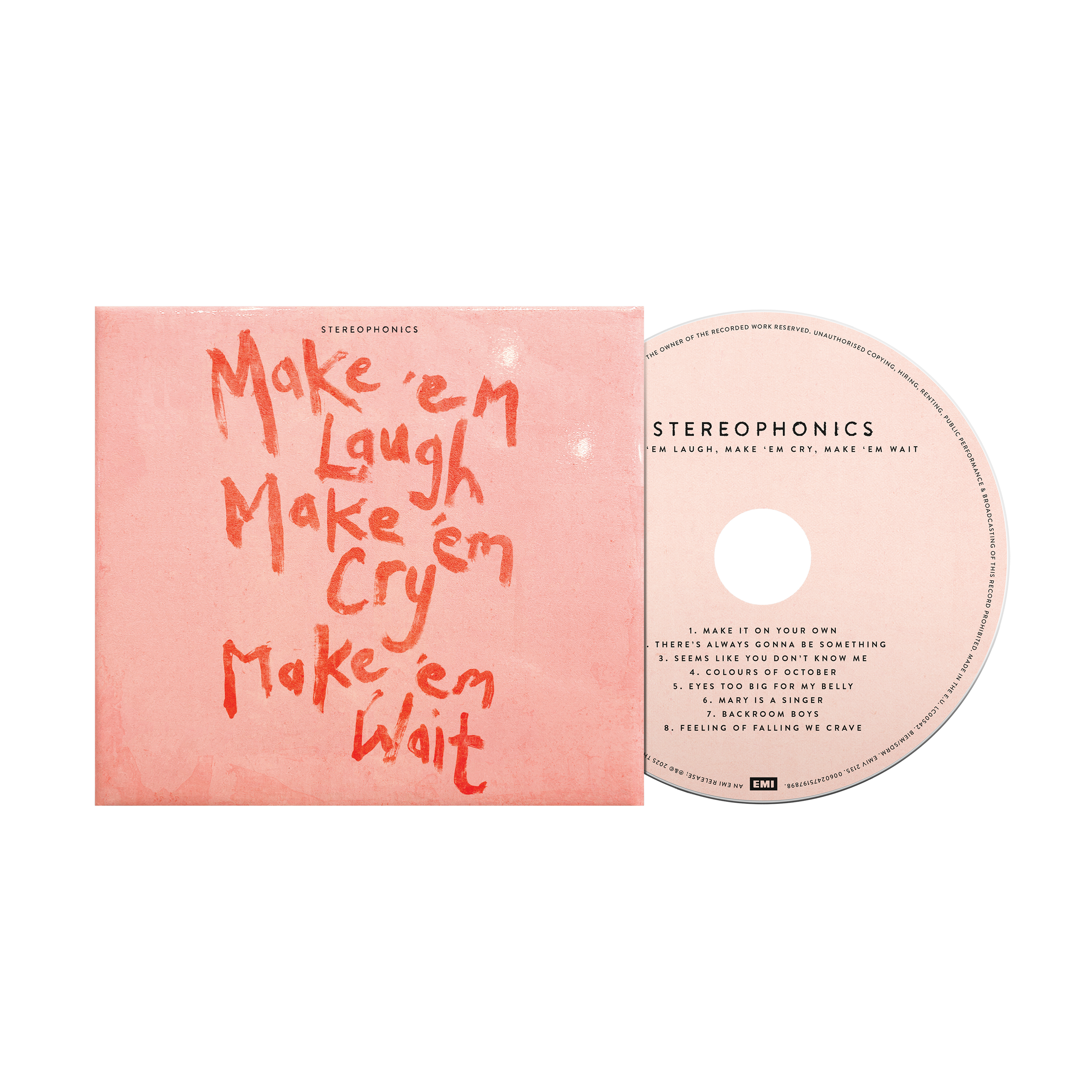 Make ‘em Laugh, Make ‘em Cry, Make ‘em Wait - Standard CD