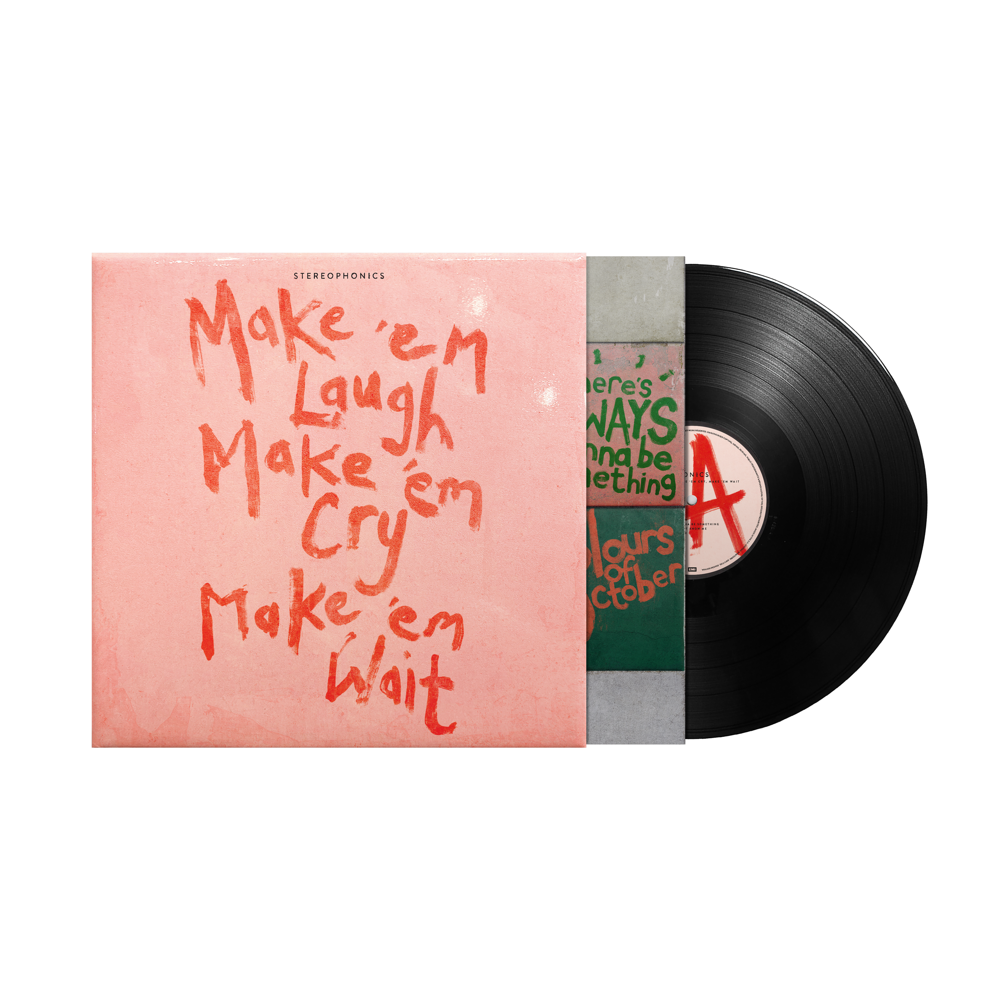 Make ‘em Laugh, Make ‘em Cry, Make ‘em Wait - Recycled Black Vinyl