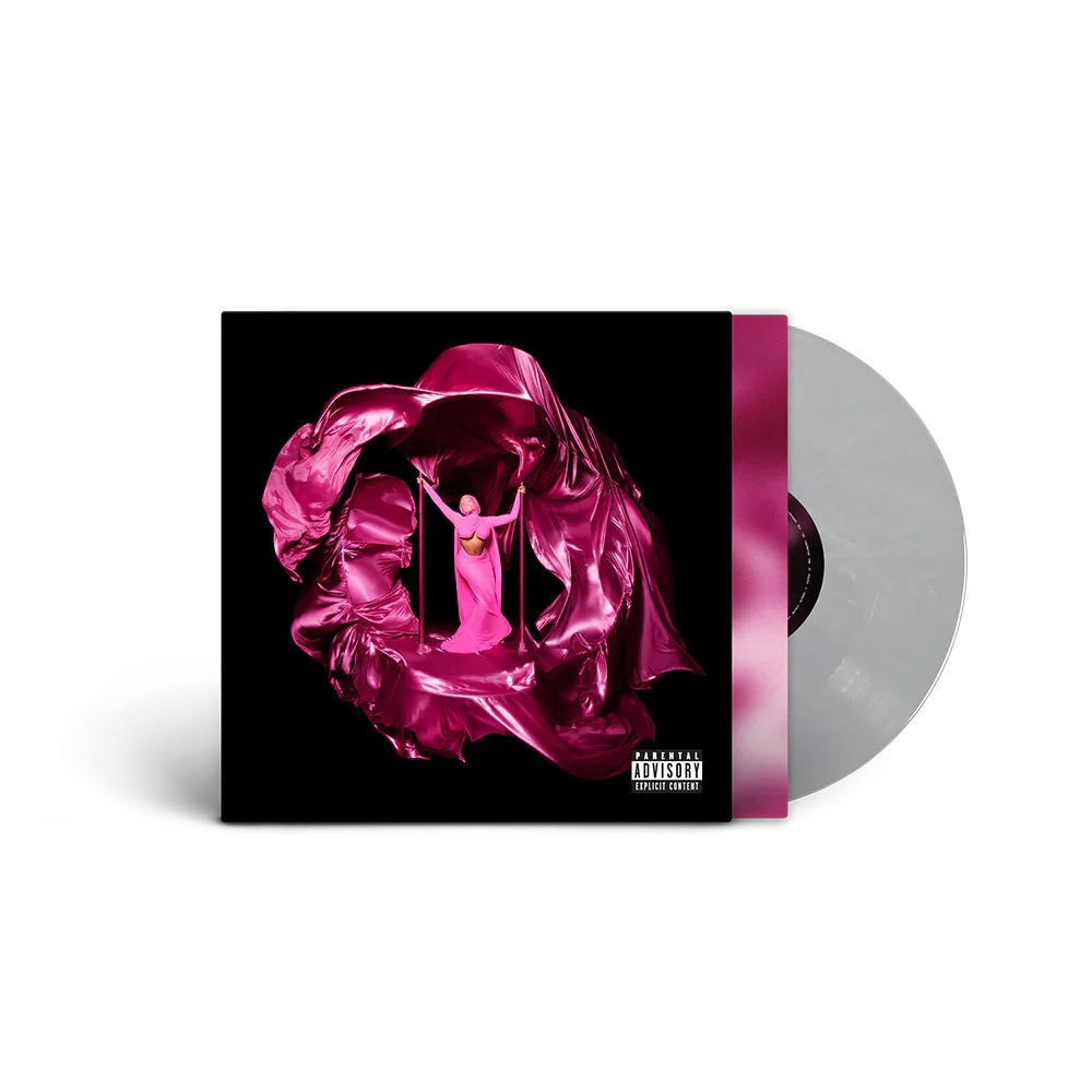 Pink Friday 2: Silver Vinyl LP (Alternative Cover)