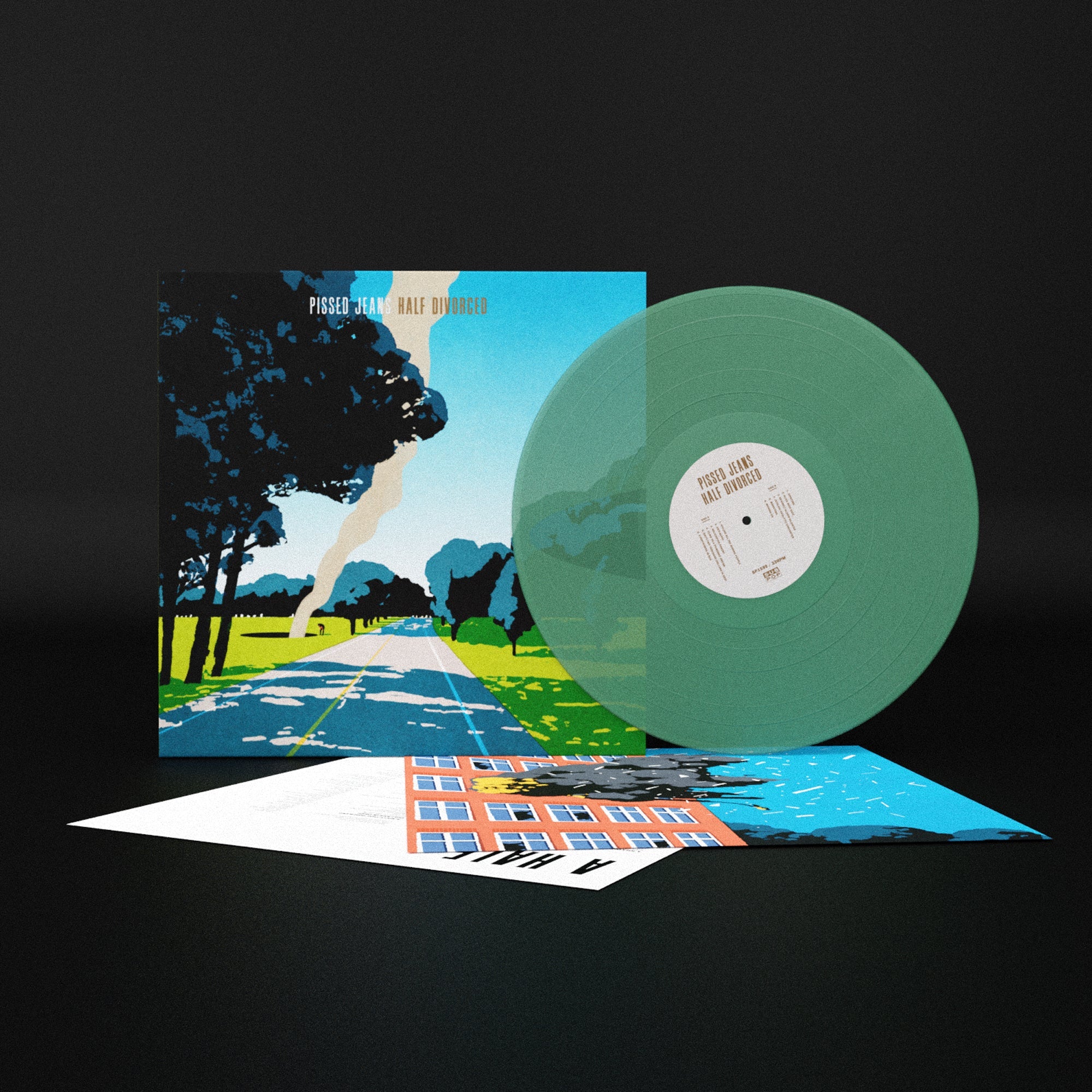 Half Divorced: Loser Coke Bottle Green Vinyl LP