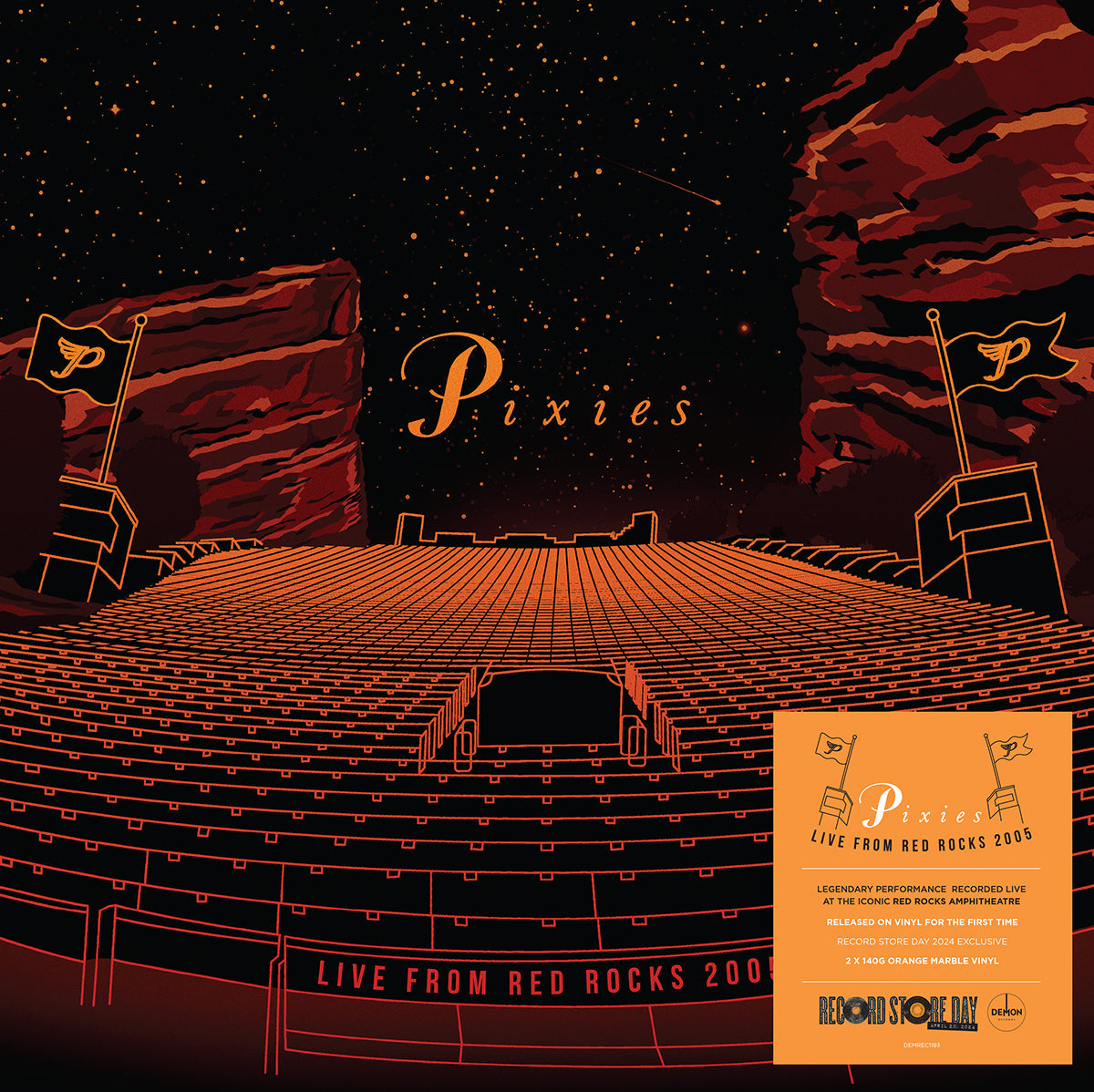 Live From Red Rocks 2005: Orange Marble Vinyl 2LP [RSD24]