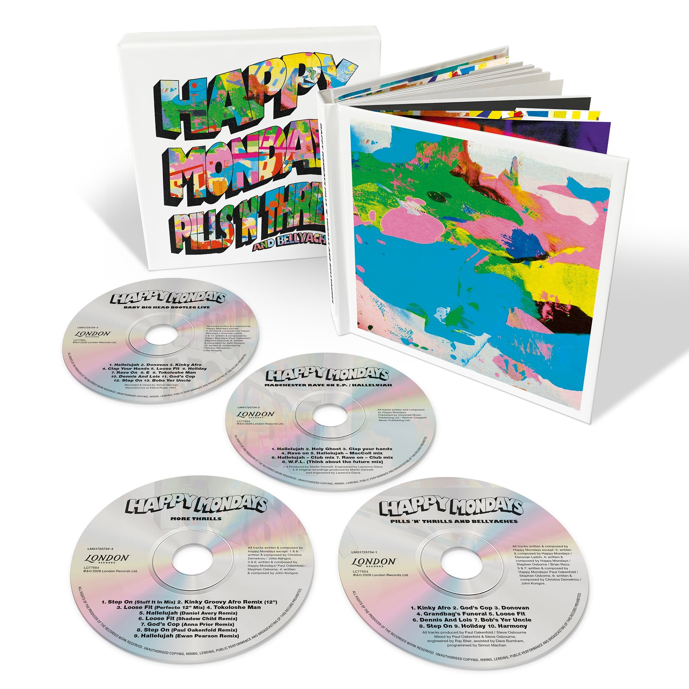 Pills 'n' Thrills and Bellyaches (Remastered): Deluxe 4CD Bookset