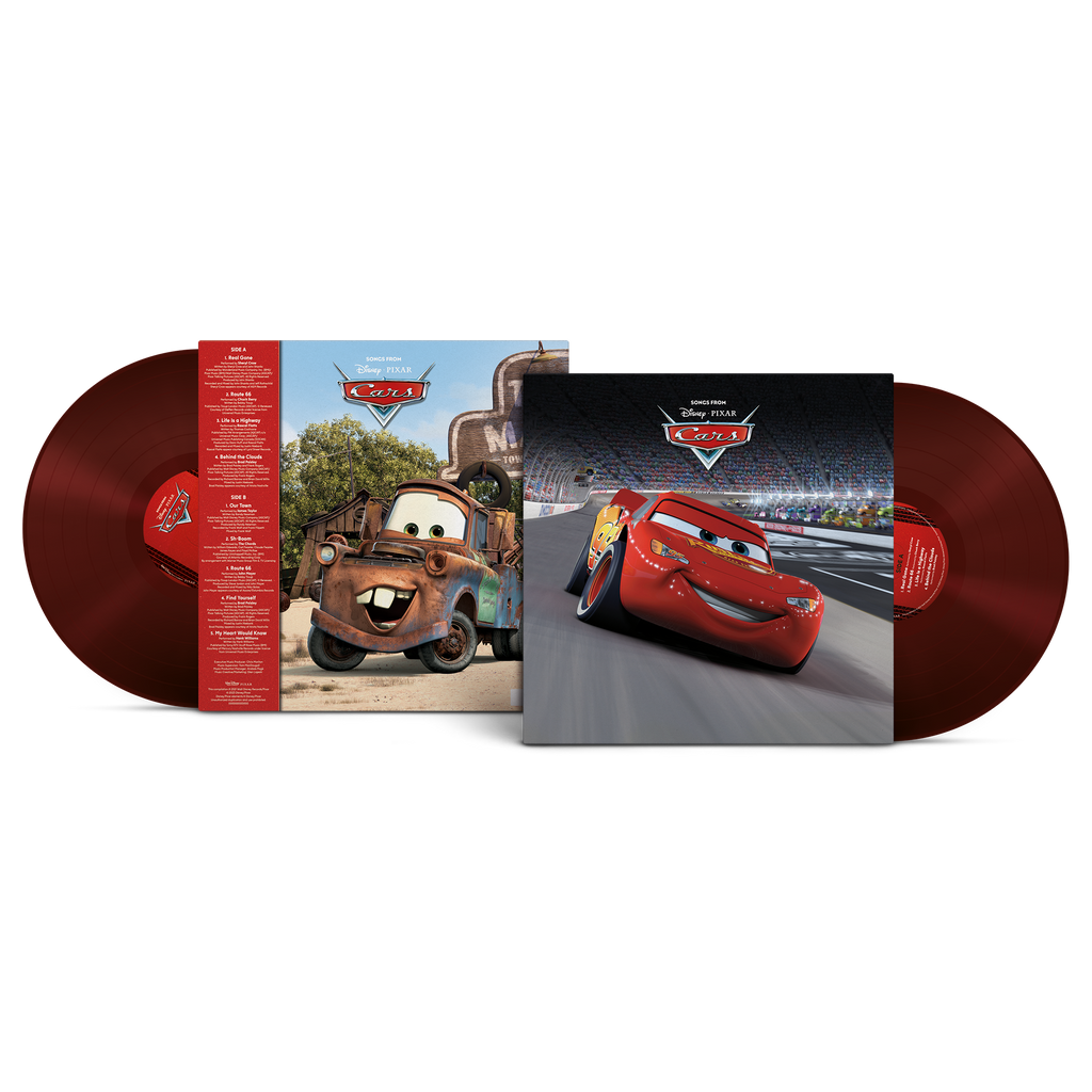 Songs From Cars: Limited Edition Disney 100 Dark Red Vinyl LP