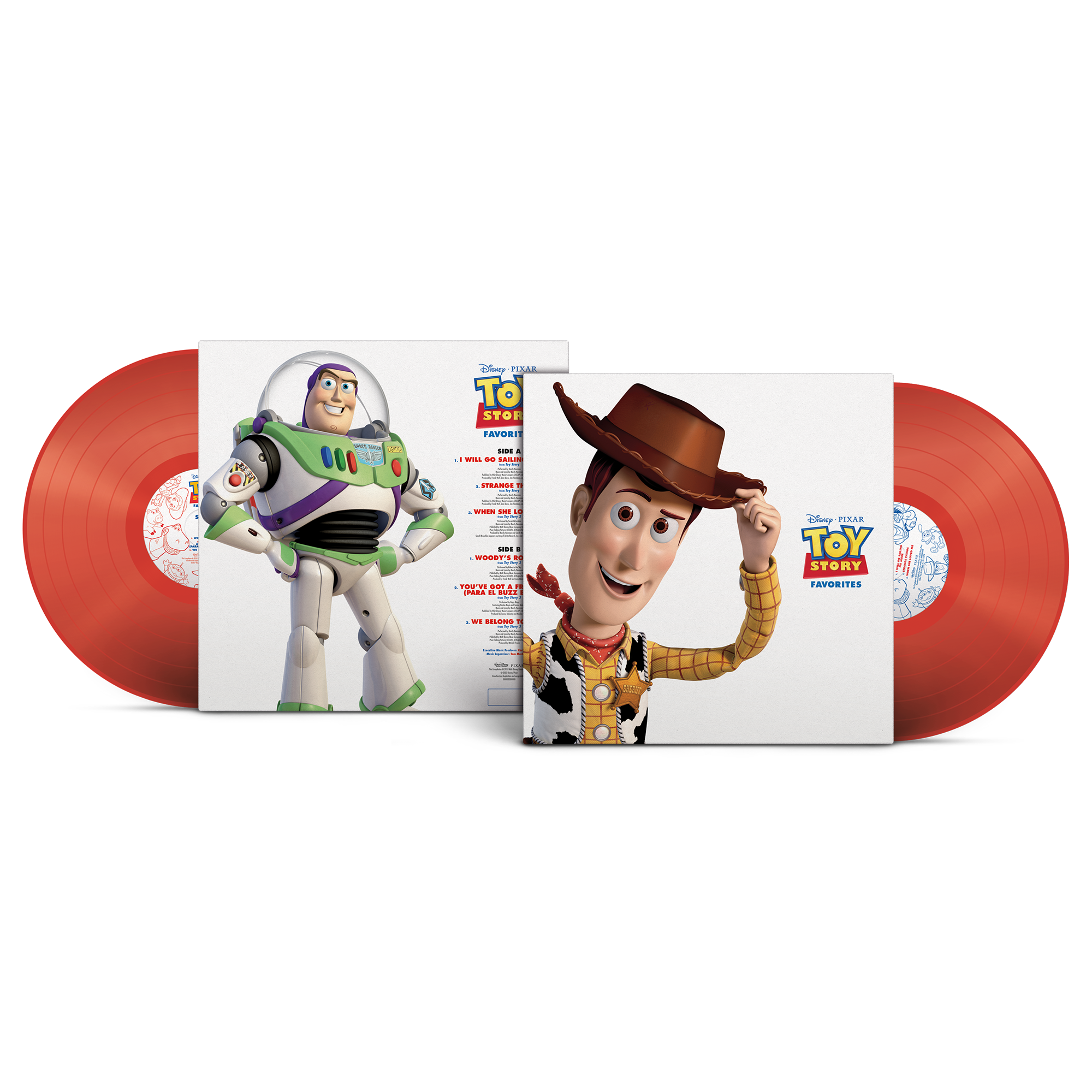 Toy Story Favourites: Limited Disney 100 Red Vinyl LP