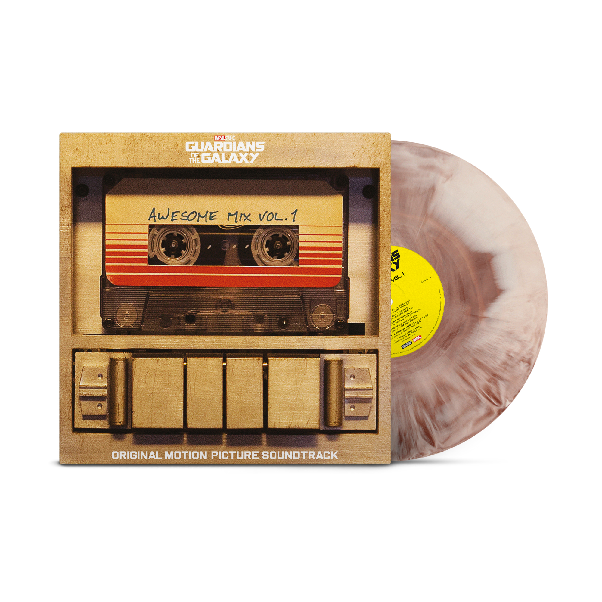 Guardians Of The Galaxy - Awesome Mix Vol. 1: Limited Dust Storm Colour Vinyl LP